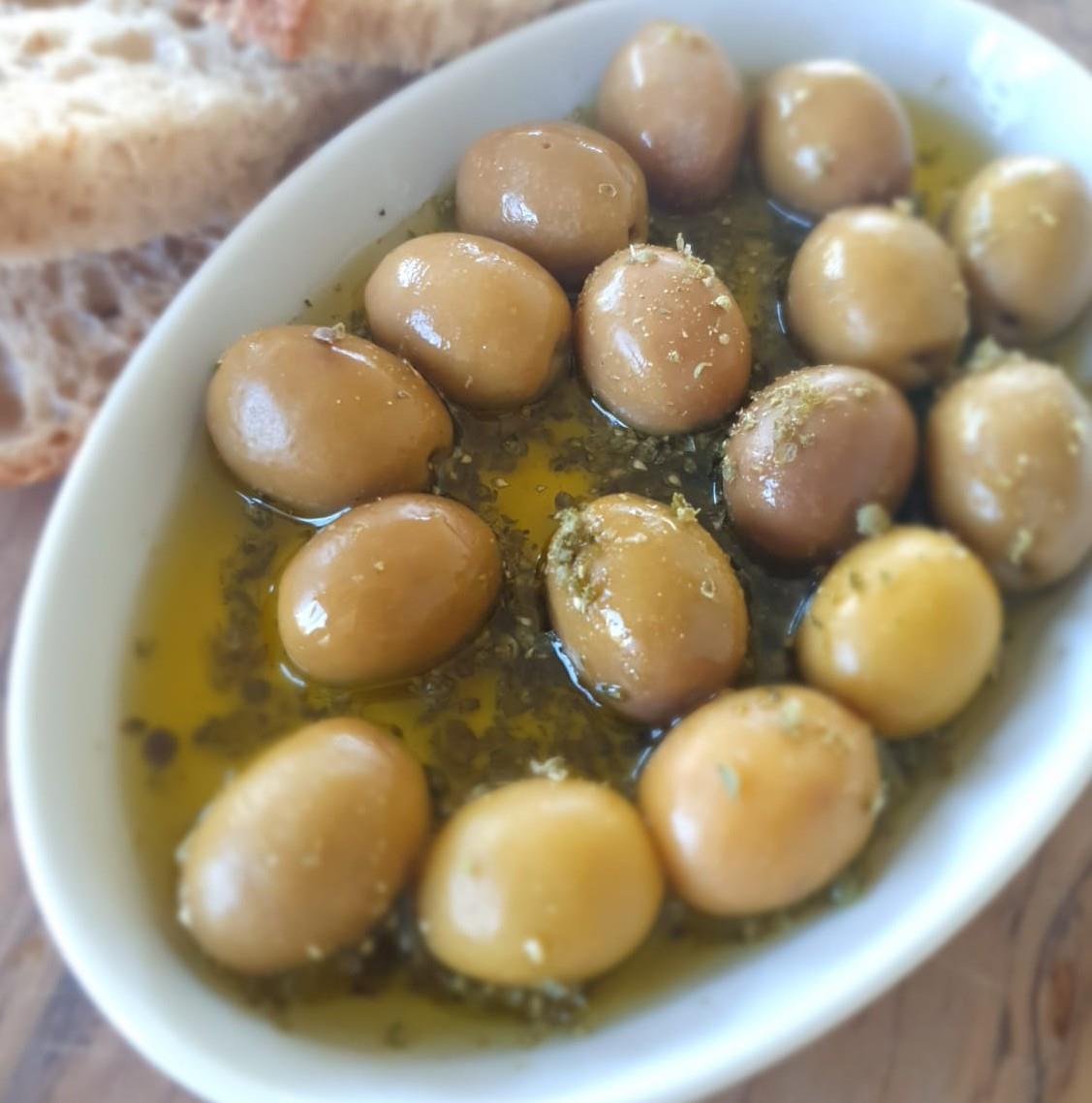 Doğal Salamura Yeşil Zeytin (Domat) 400 g