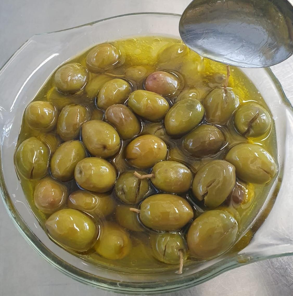 Yeşil Kırma Zeytin (Domat) 400 g