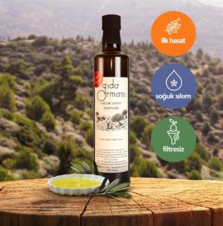 2025 İlk Hasat Natürel Sızma Zeytinyağı (Domat) 500 ml