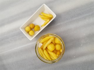 Doğal Fermente Karışık Acı Biber Turşusu 340 g