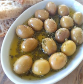 Doğal Salamura Yeşil Zeytin (Domat) 400 g