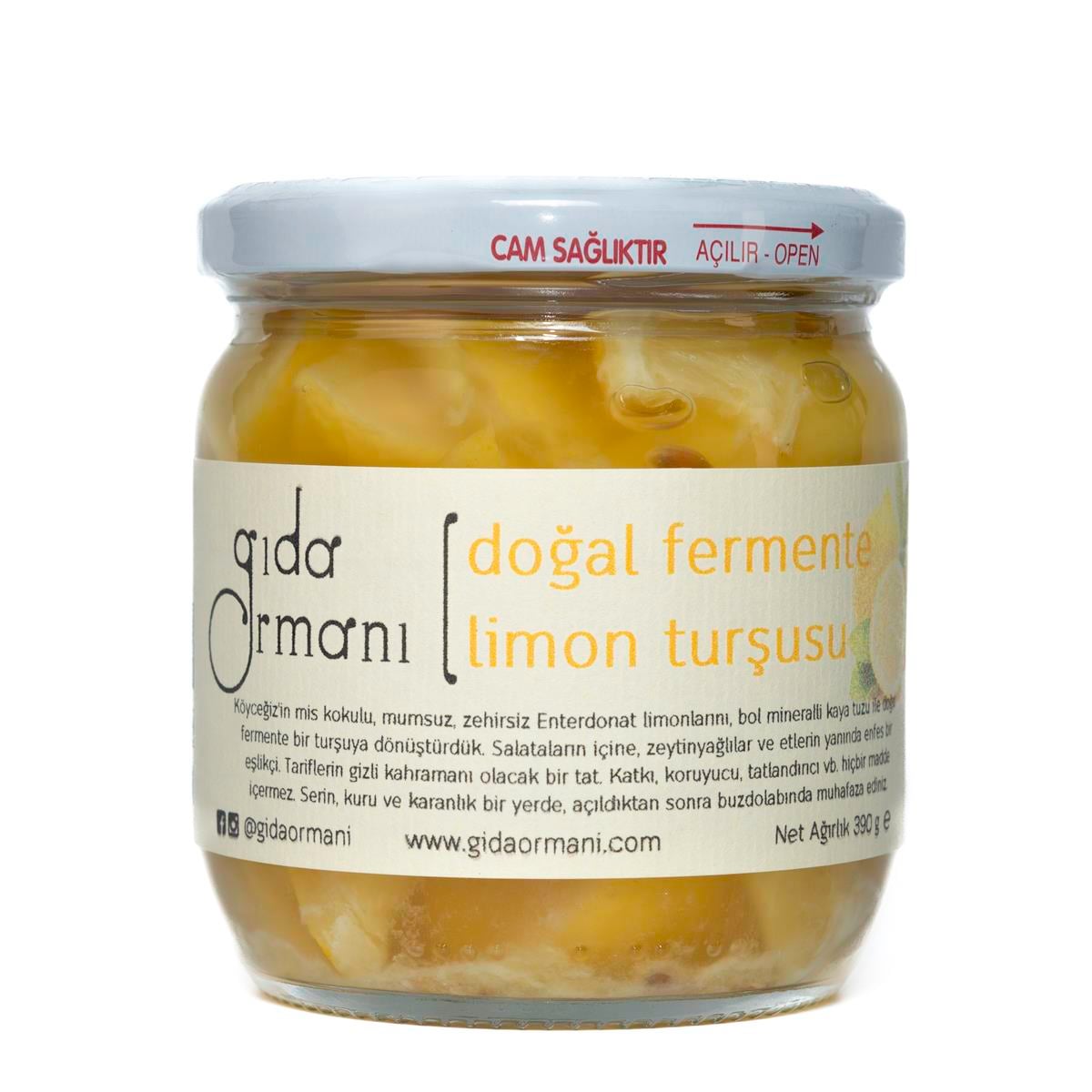Dilimli Limon Turşusu 390 g