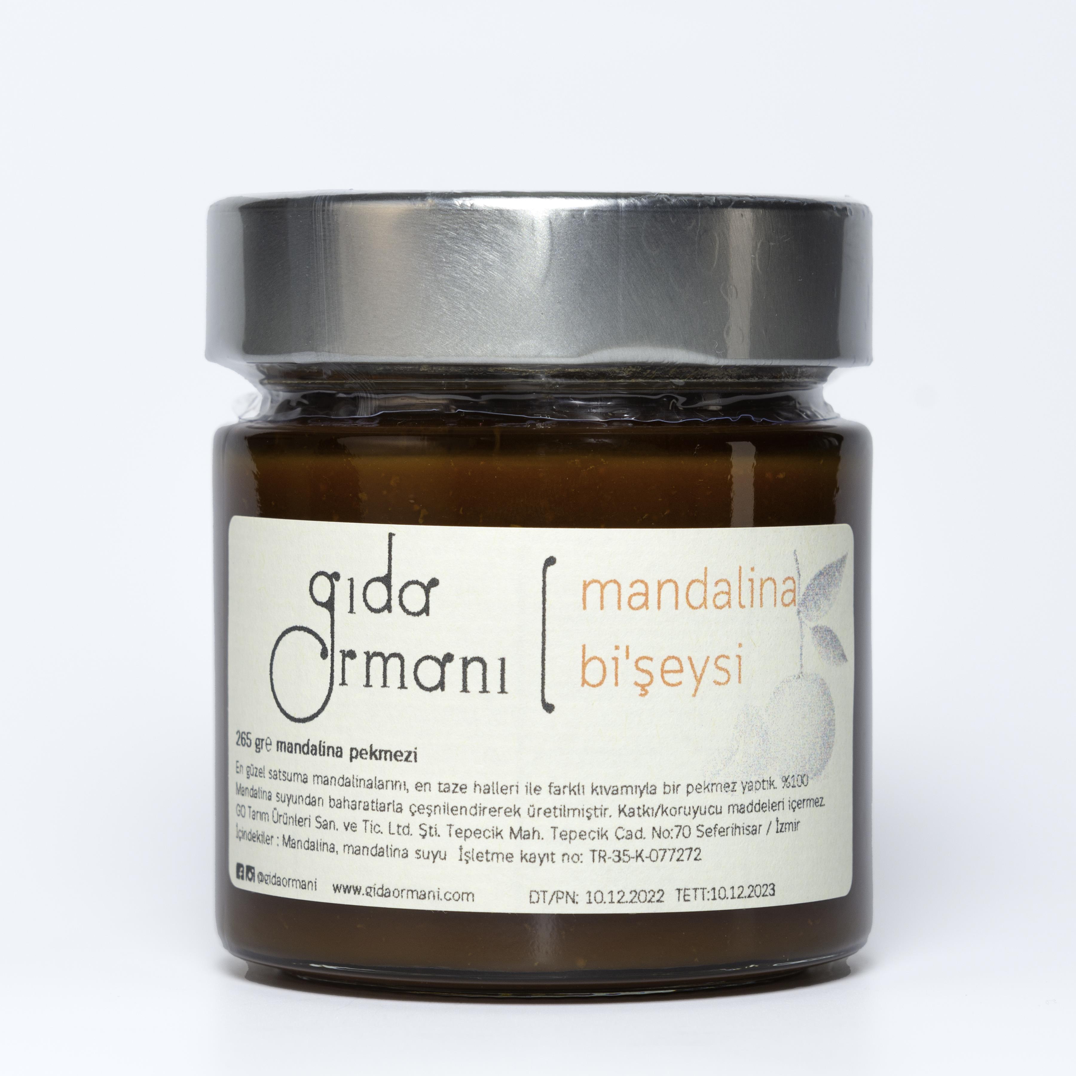 Mandalina Bi'şeysi 220 g (şeker ilavesiz)