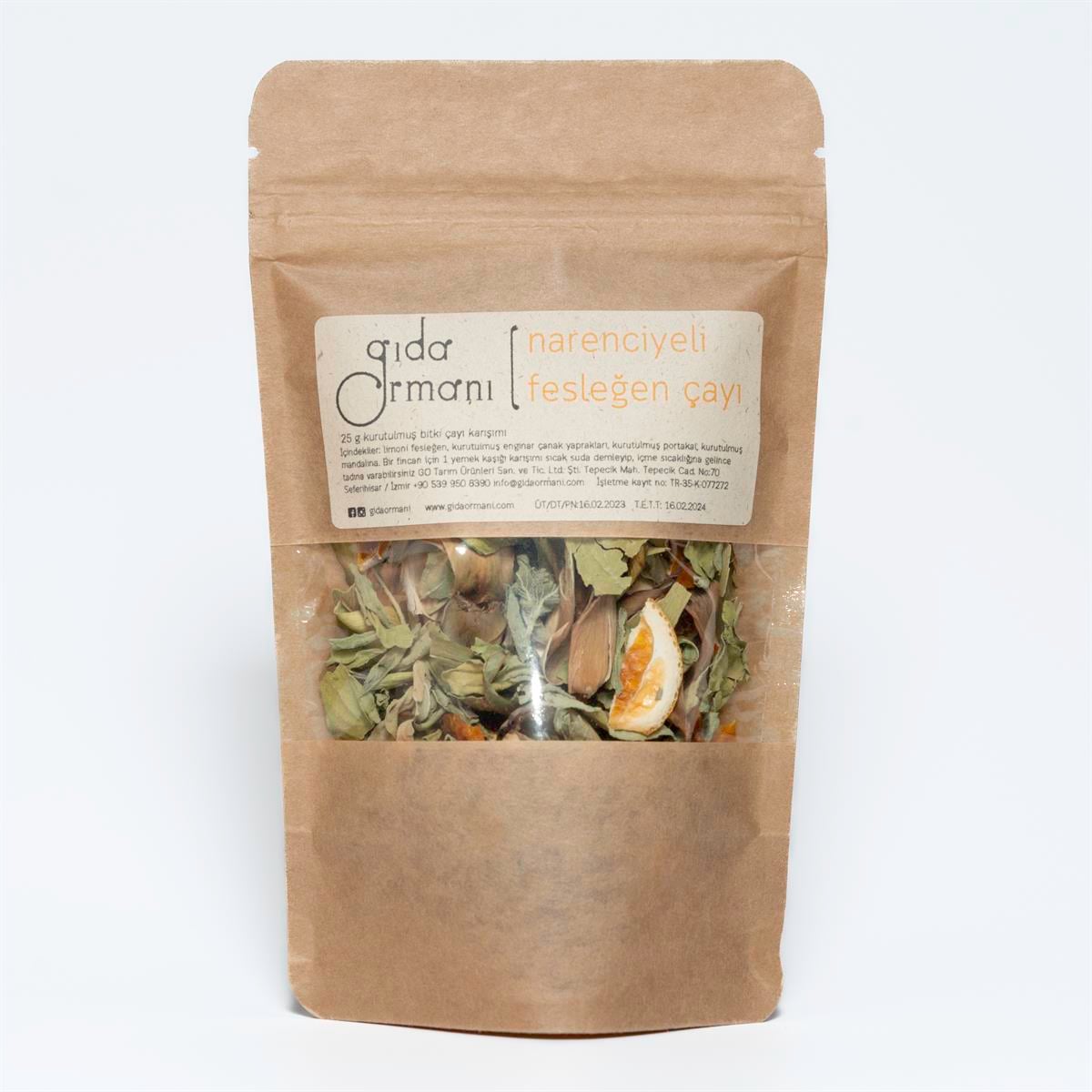 Narenciyeli Fesleğen Çayı 25 g