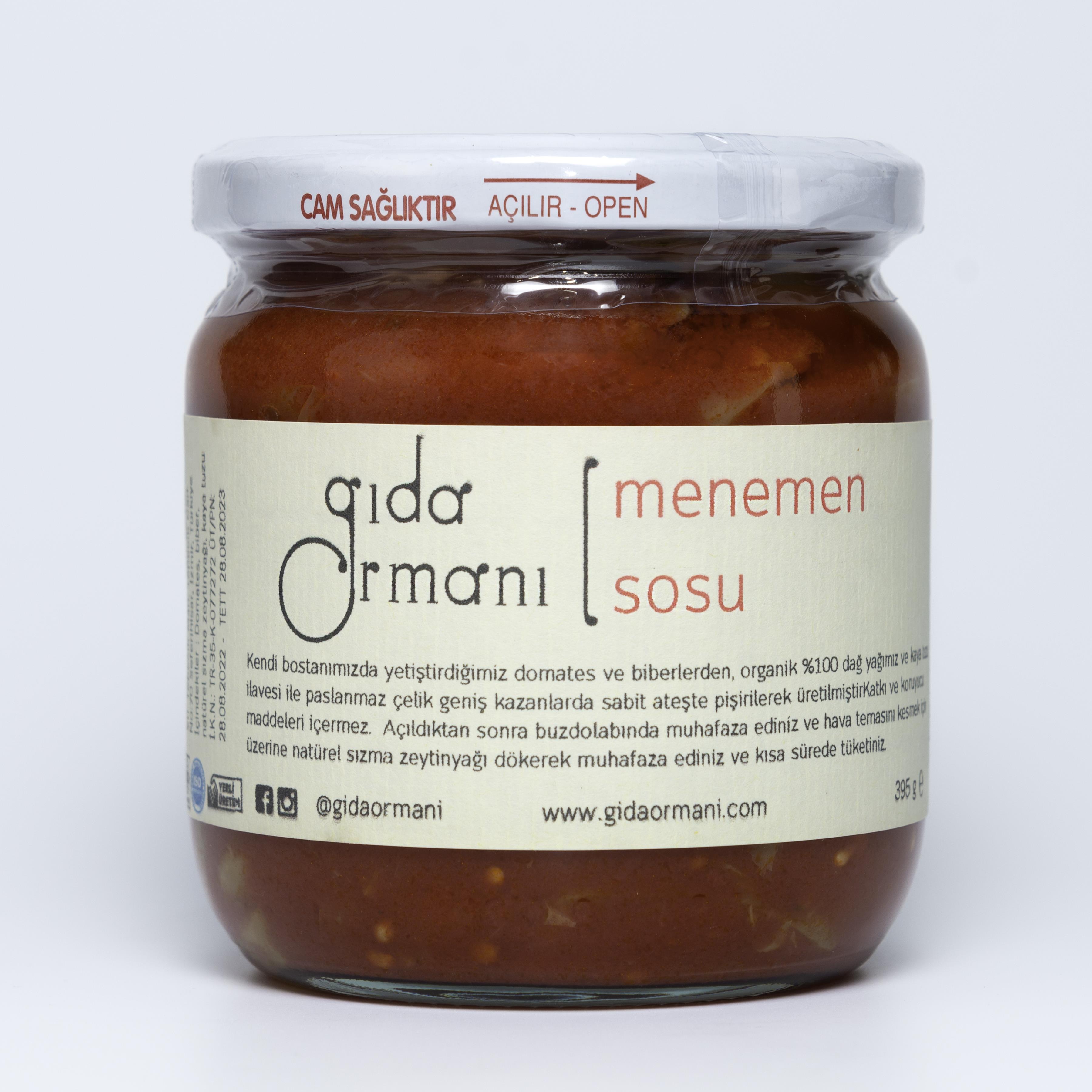 Organik Menemen Sosu 395 g