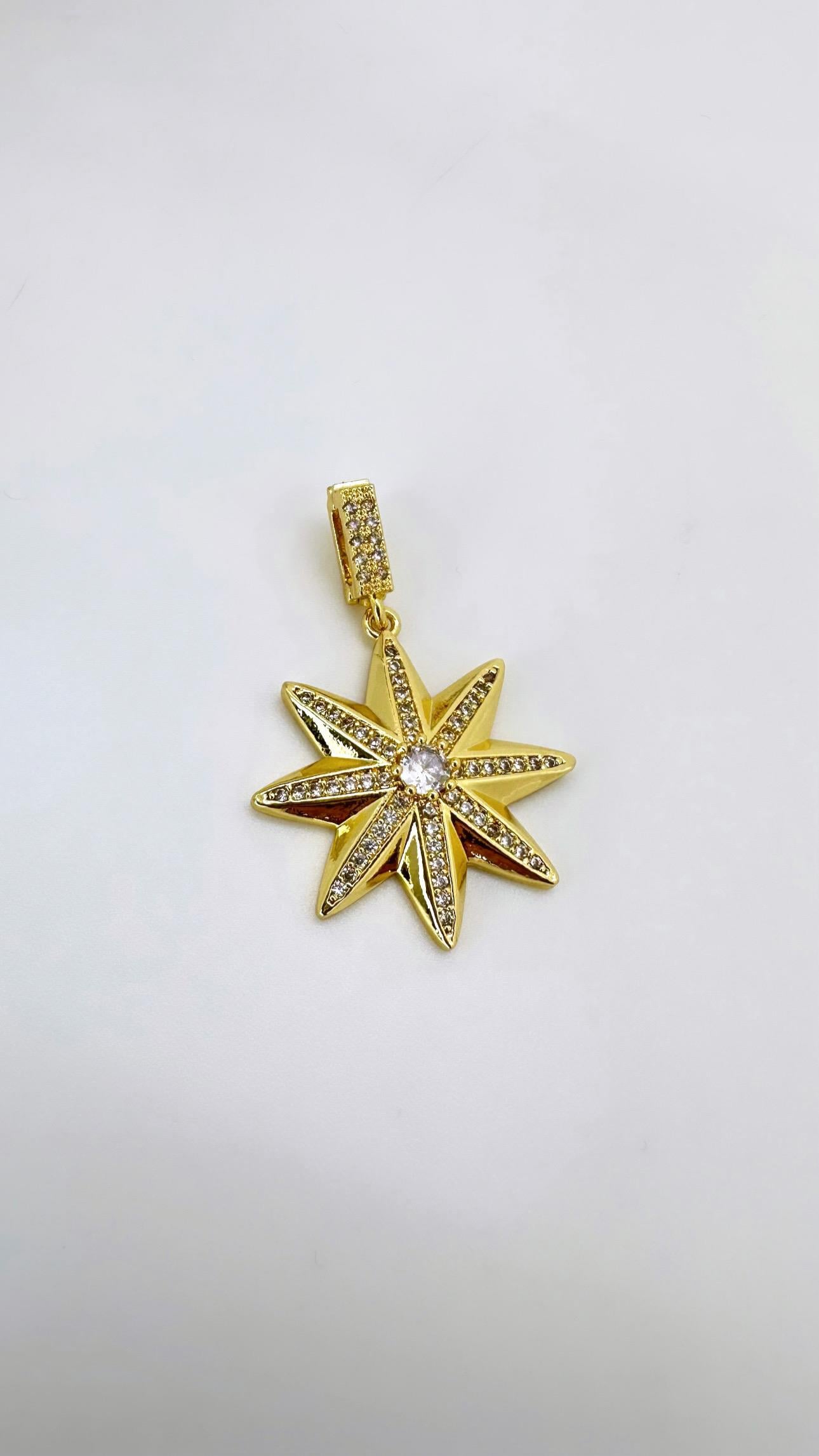 8 Köşeli Yıldız Charm