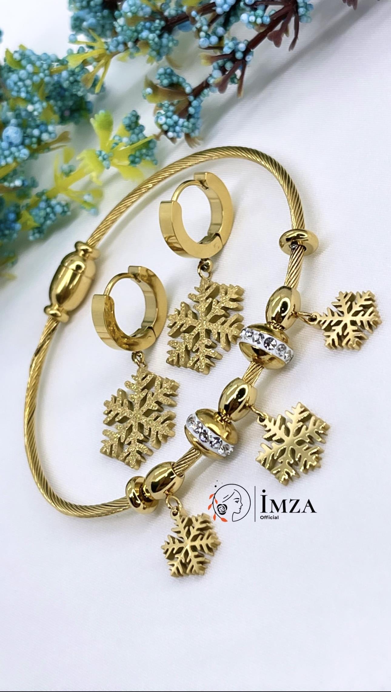 Çelik Kartanesi Küpe