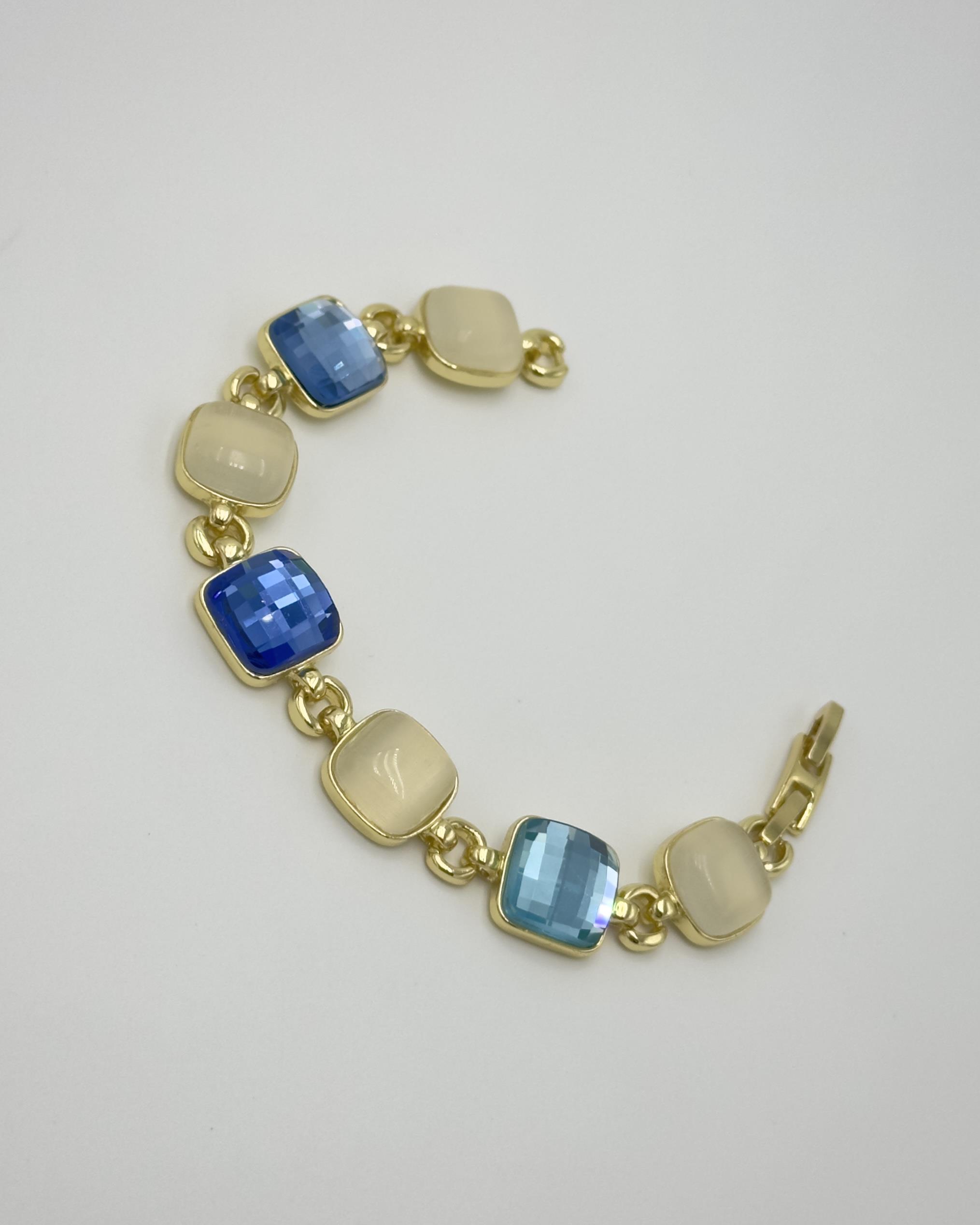 Okyanus Krıstal Taşlı Model Bileklik