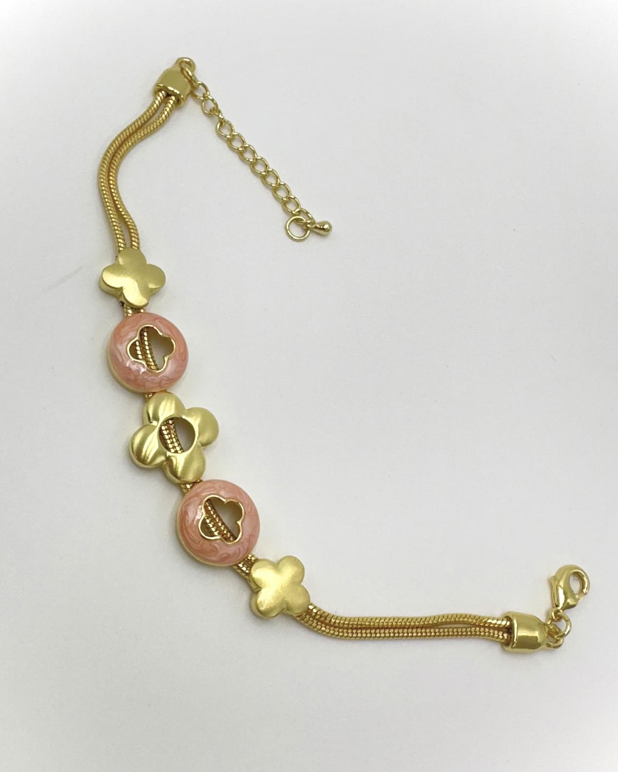 Paris Pembe Tılsım Aura Model Tasarım Bileklik