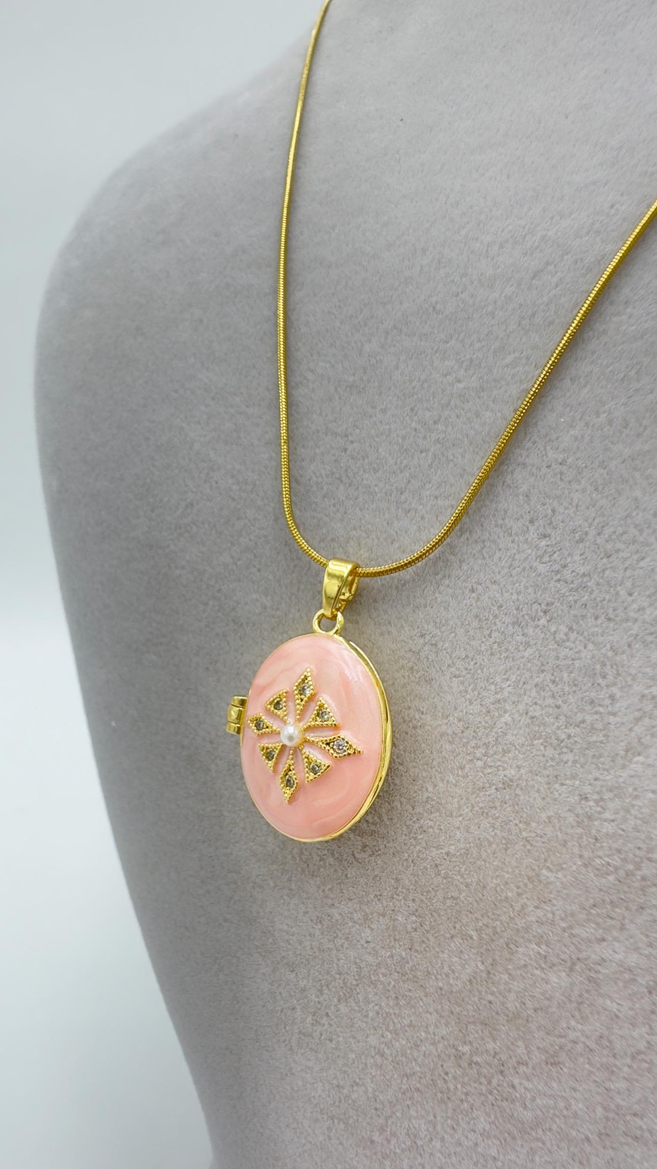 Pembe Siriüs Yıldızı Alya Model Kolye