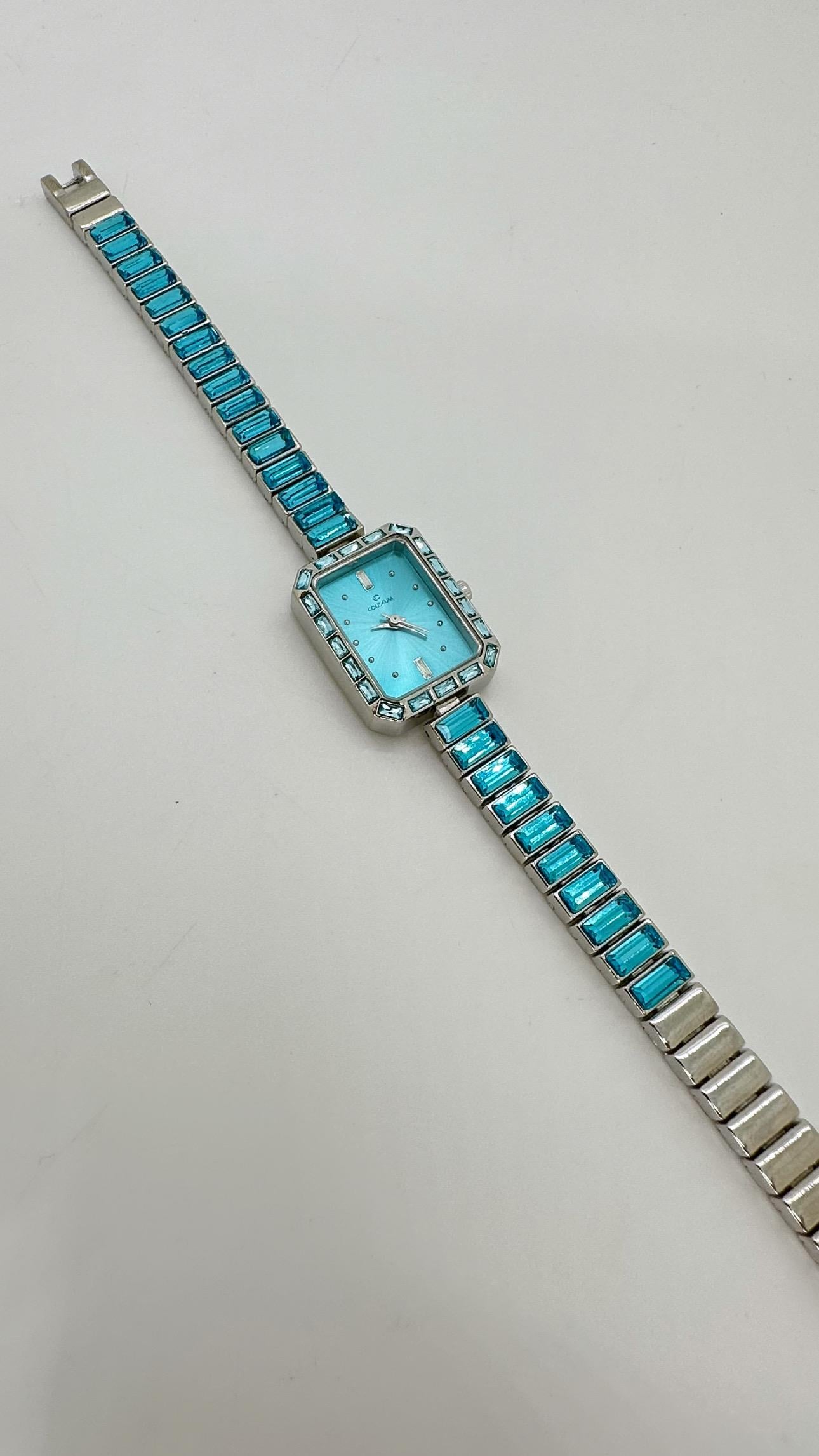 Svr Silver/ Turkuaz Saat