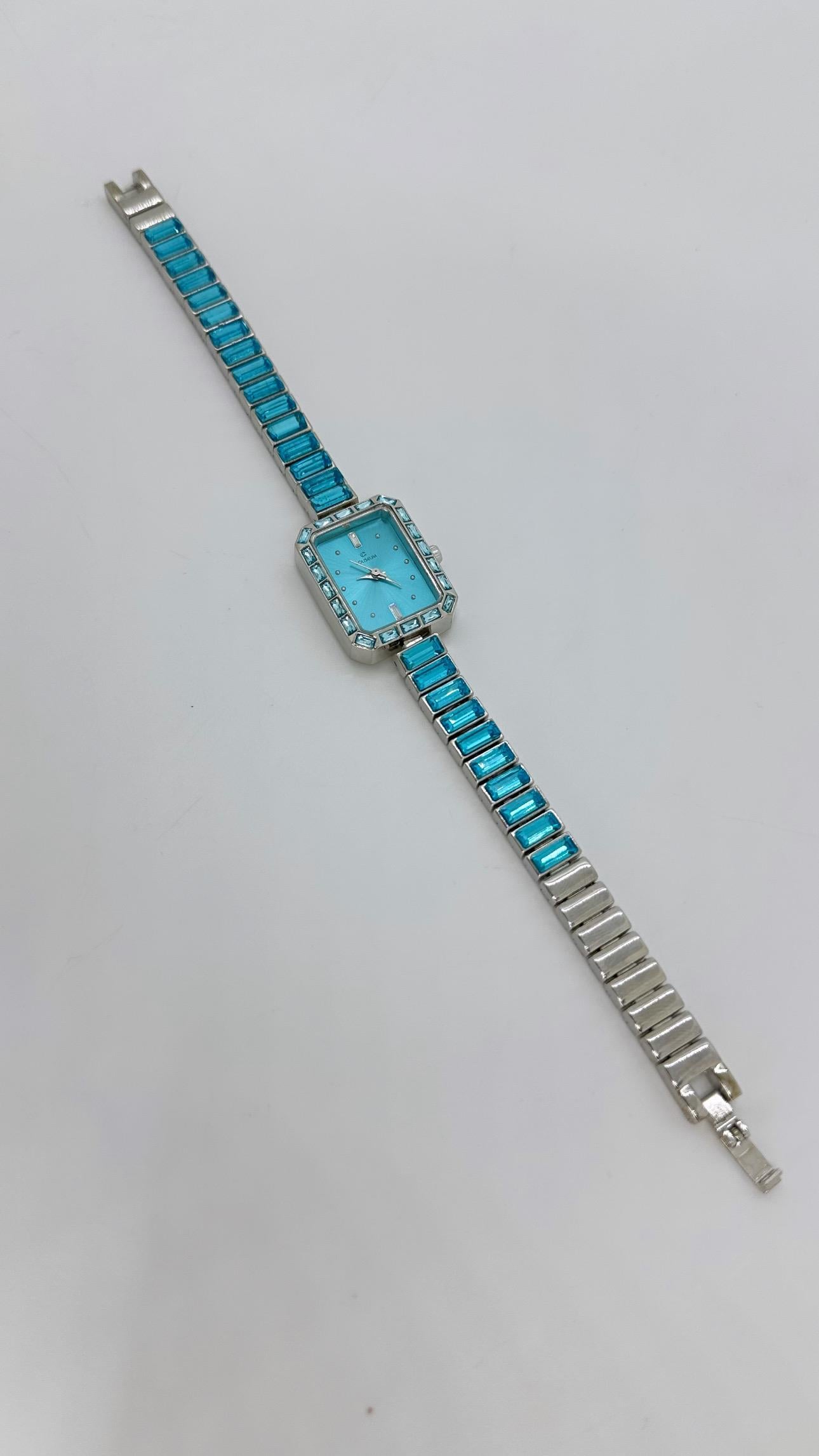 Svr Silver/ Turkuaz Saat