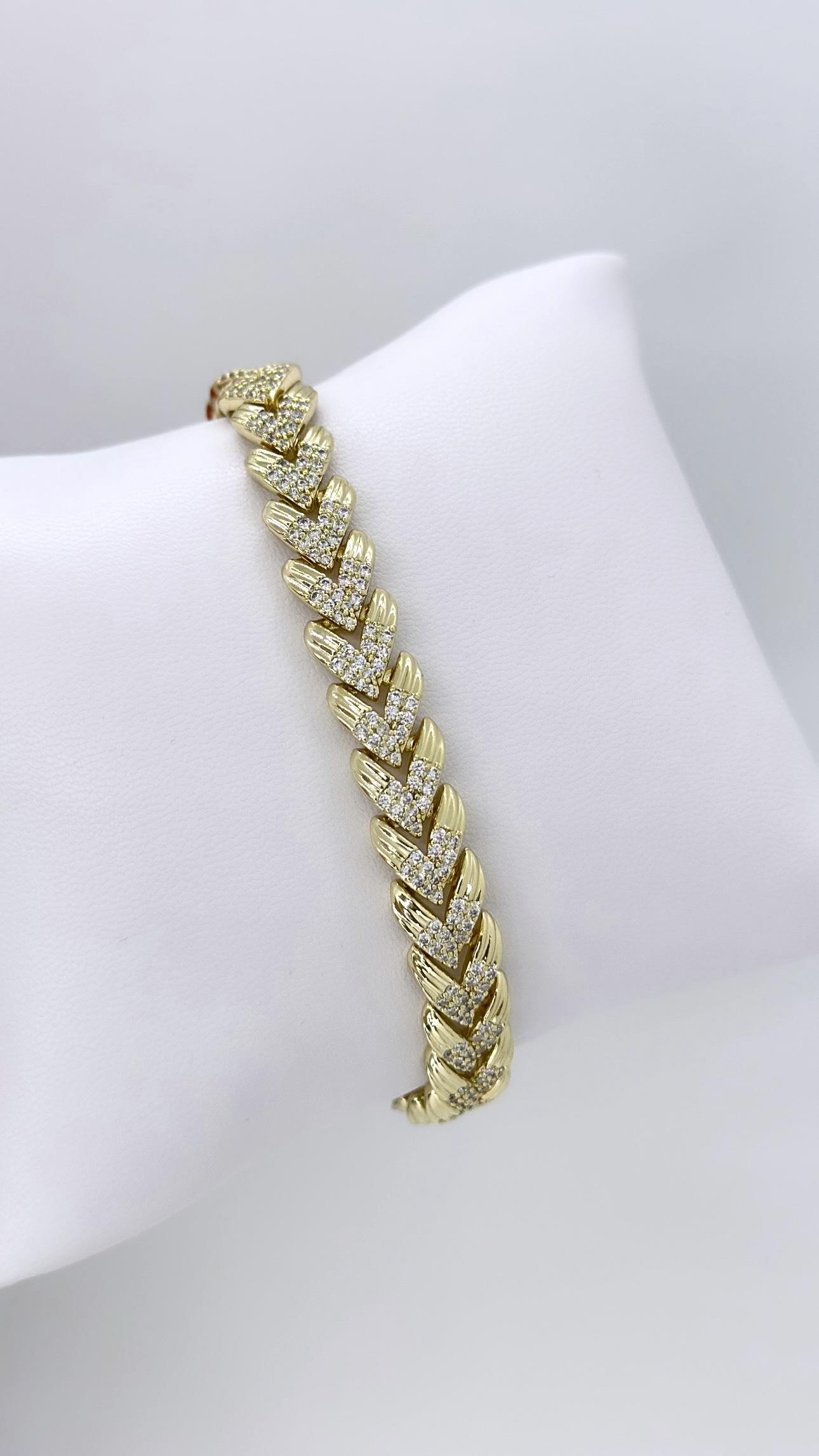 Vip 14 K Başak Bileklik