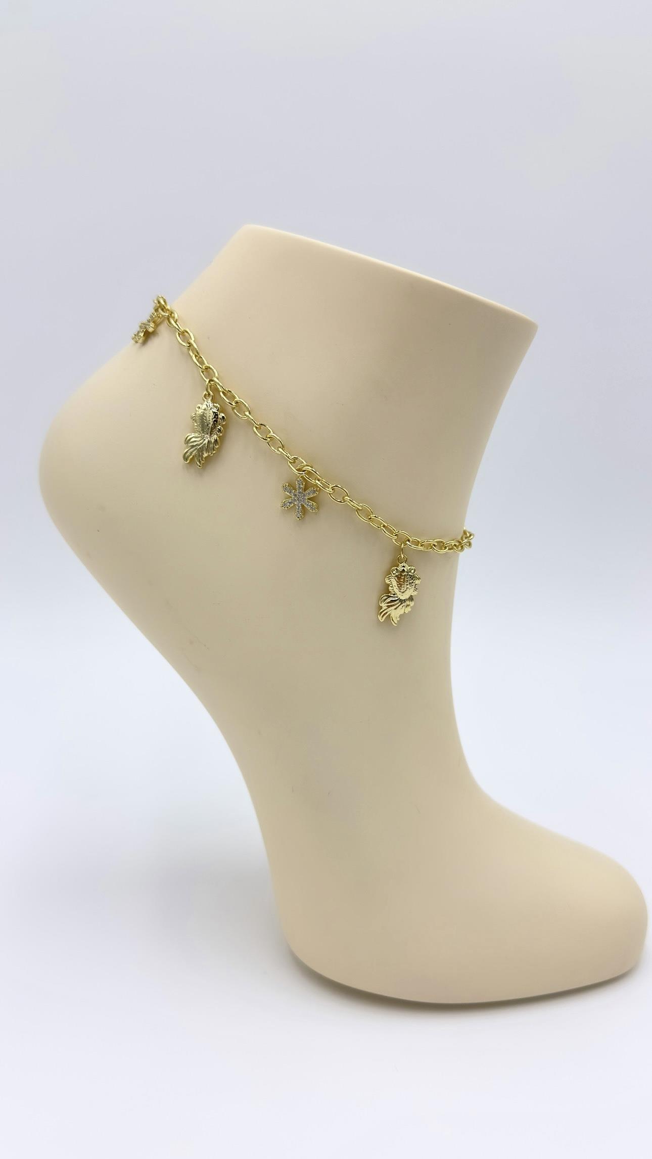 Vip 14 K Çiçekliı Halhal