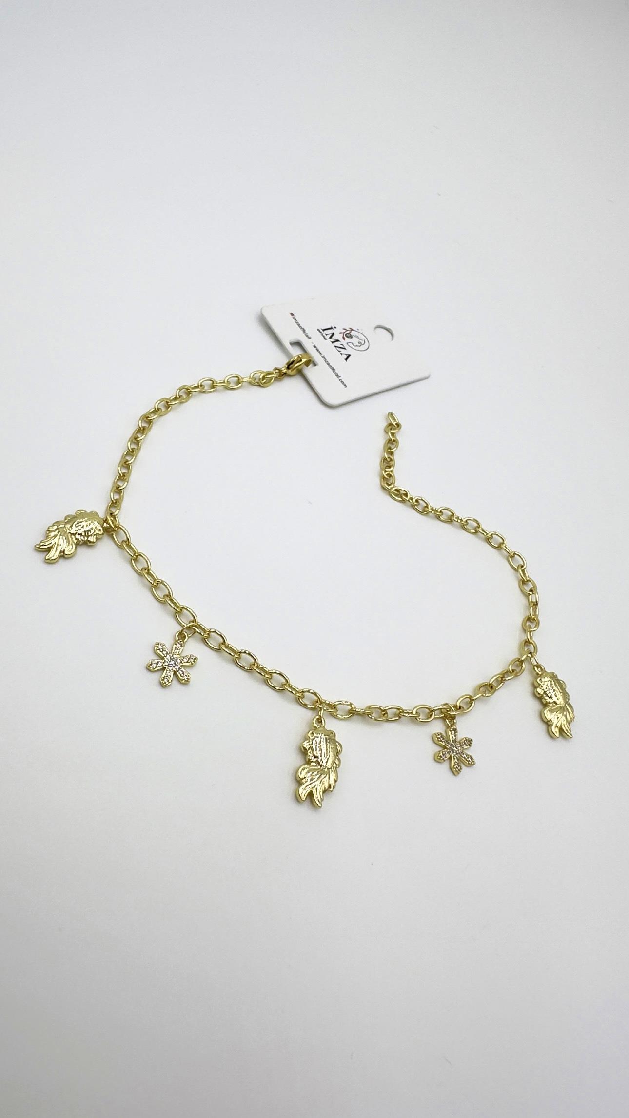 Vip 14 K Çiçekliı Halhal