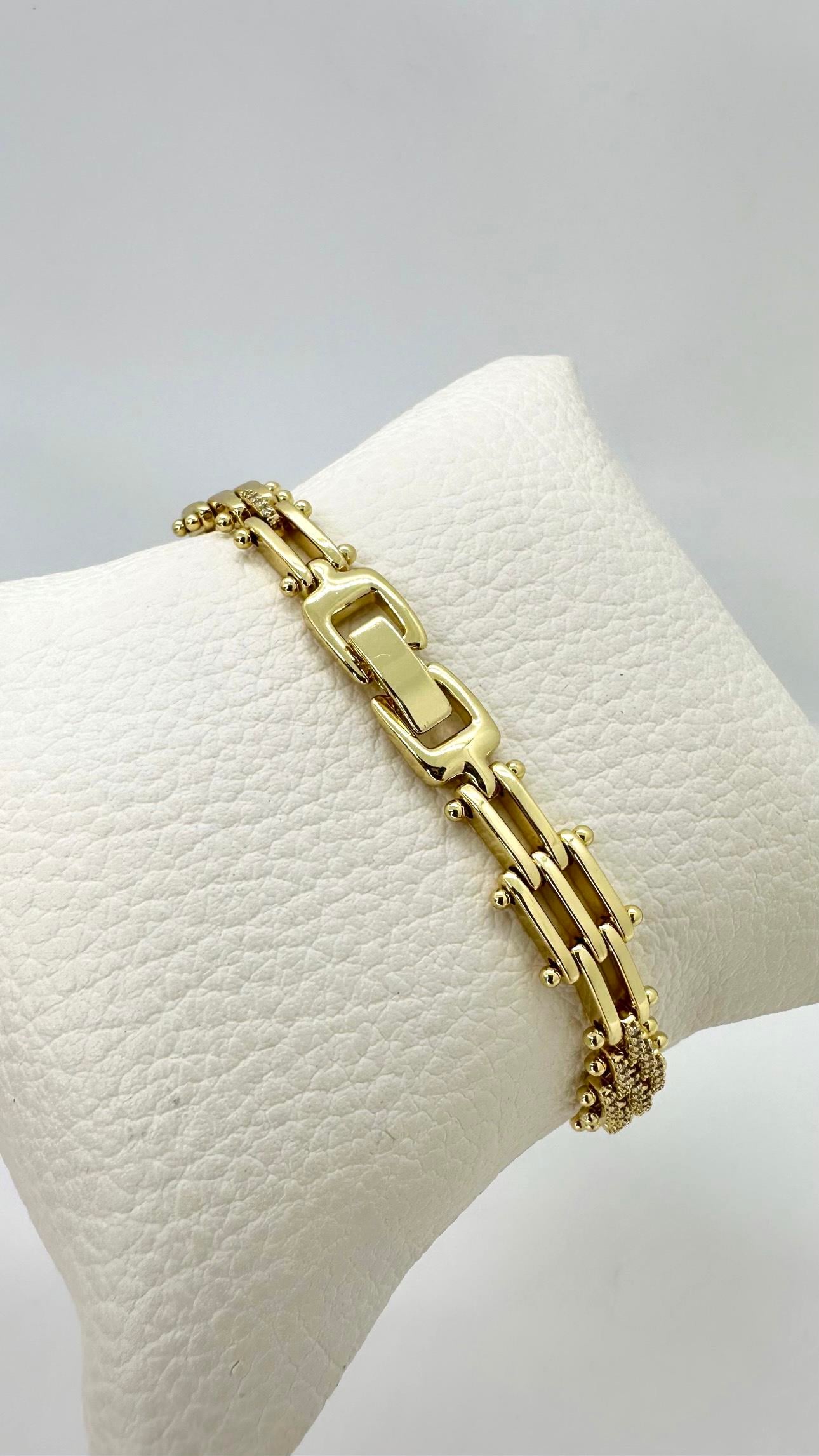 Vip 14 K Çoklu Hasır Bileklik