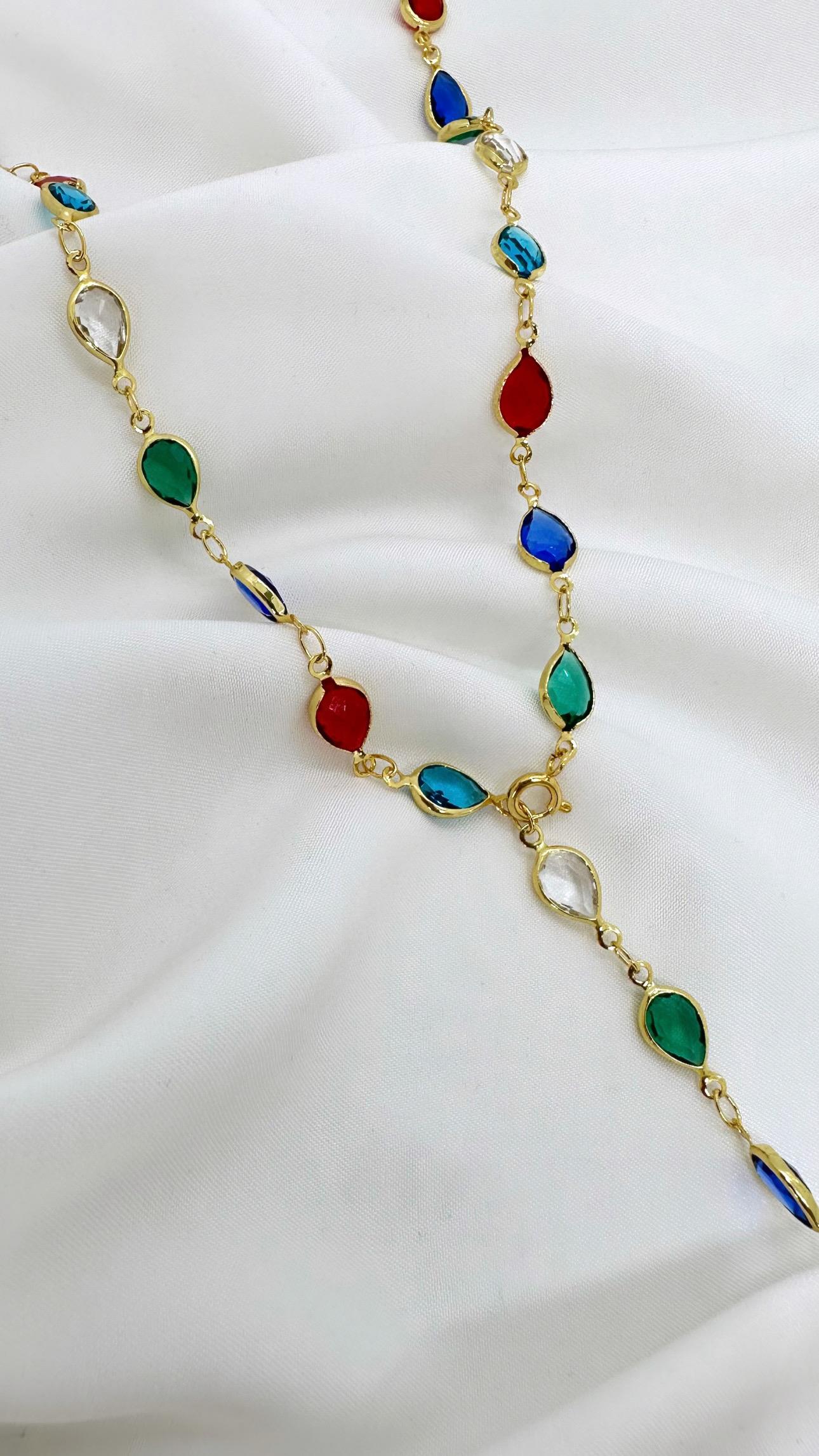 Vip 14 K Colours Y Kolye