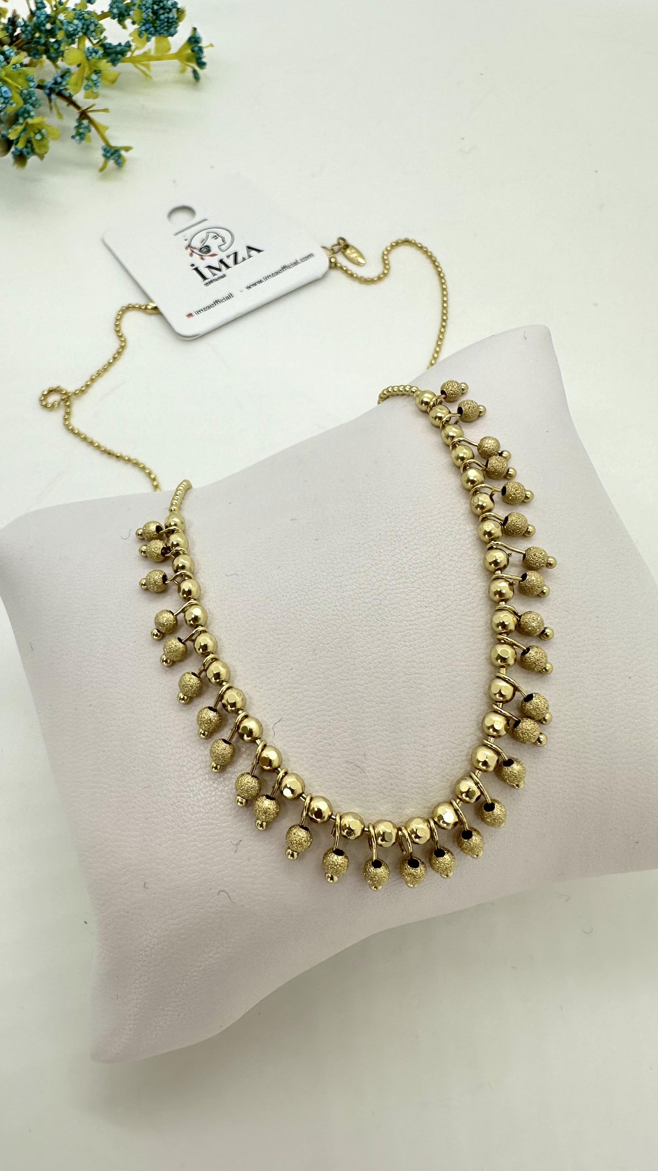 Vip 14 K Dorika Sallantılı Kolye