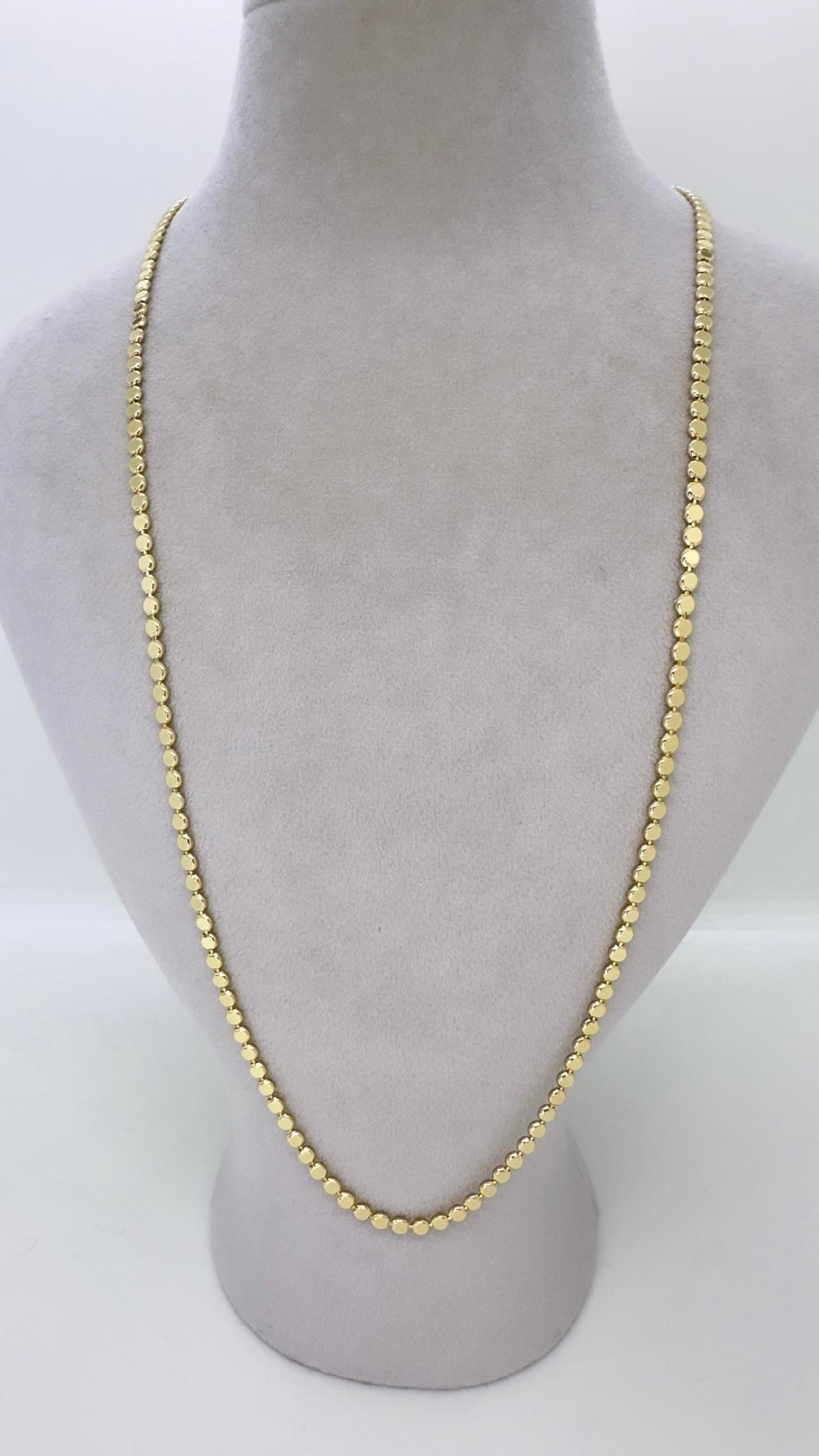 Vip 14 K Ezme Dorika Kolye 70cm