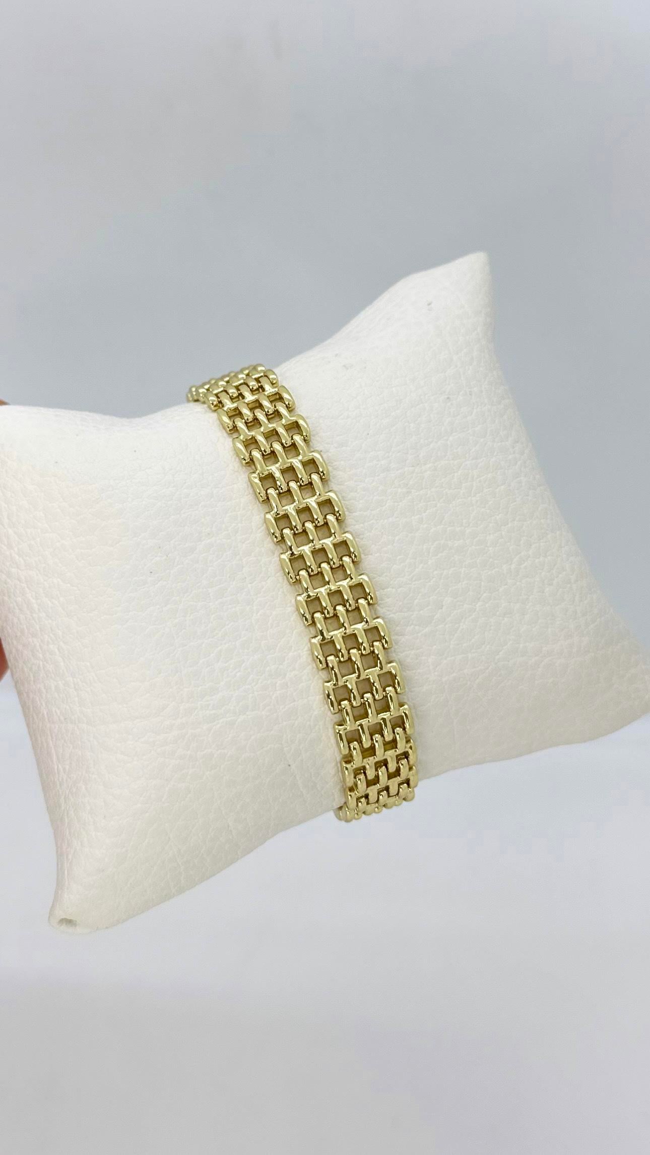 Vip 14 K Hasır Bileklik