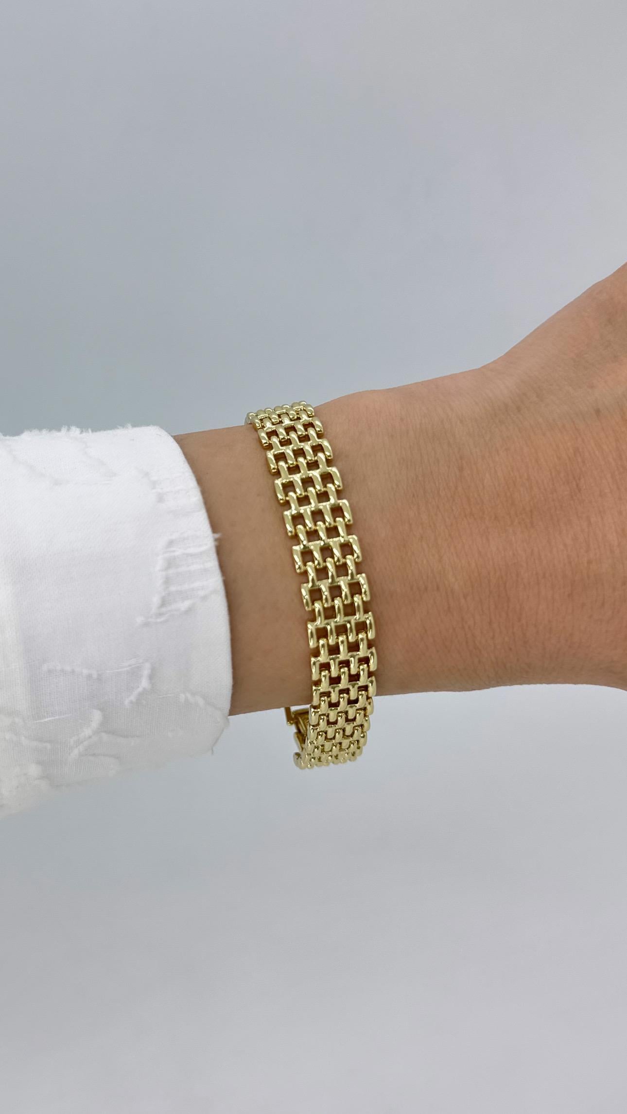 Vip 14 K Hasır Bileklik