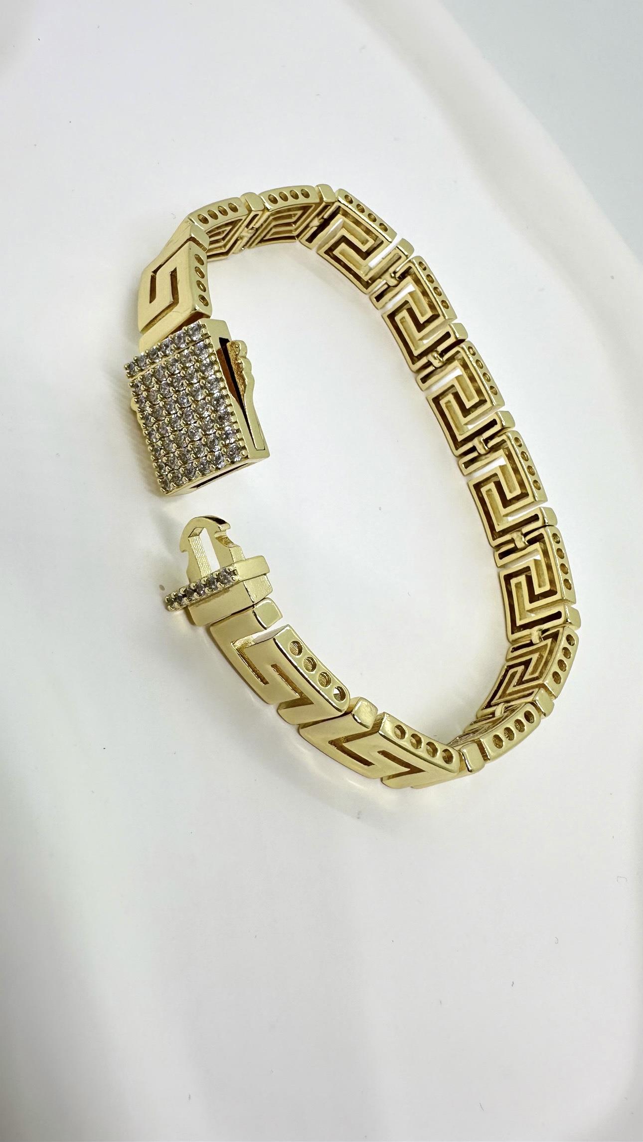 Vip 14 K Labirent Bileklik