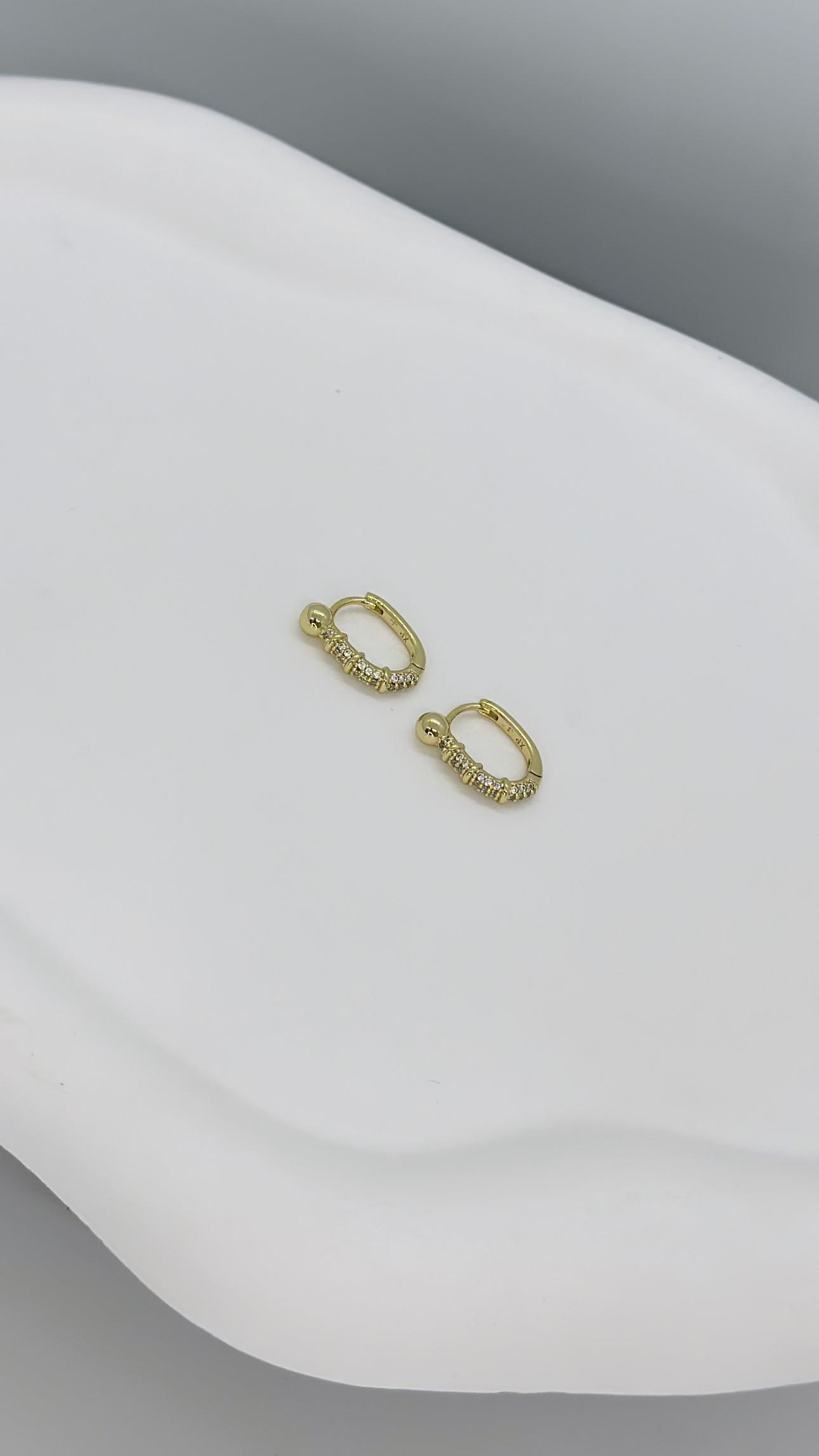 Vip 14 K Lavinya Küpe