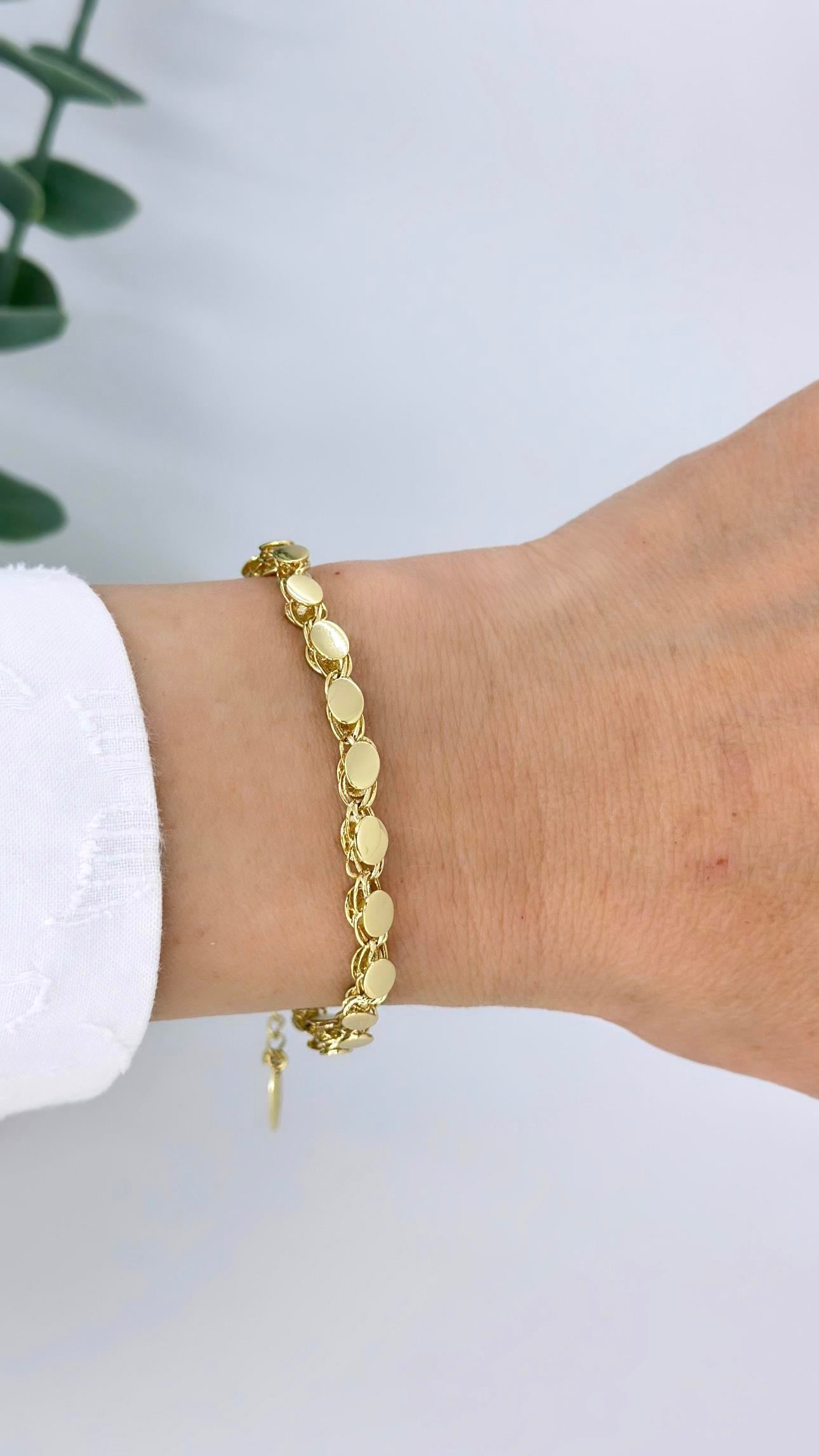 Vip 14 K Pul Arpa Bileklik