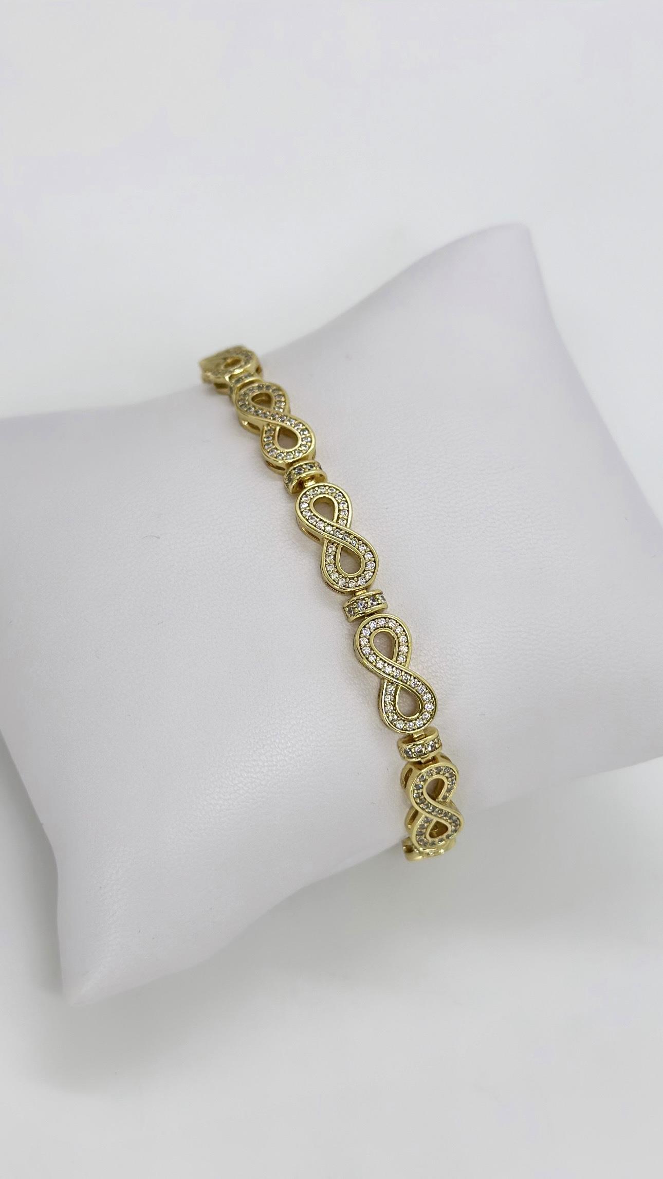 Vip 14 K Sonsuzluk Bileklik