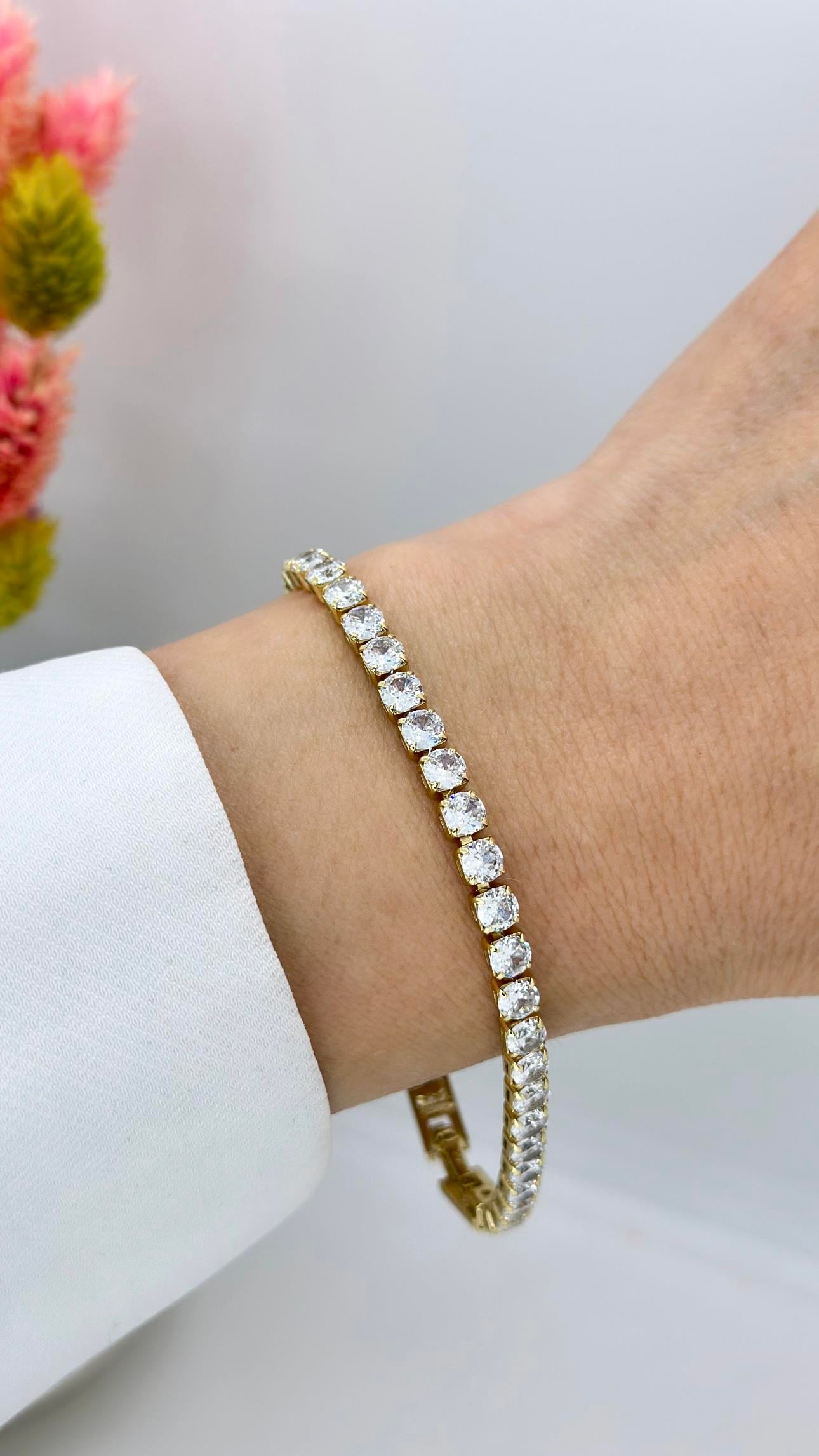 Vip 14 K Su Yolu Bileklik
