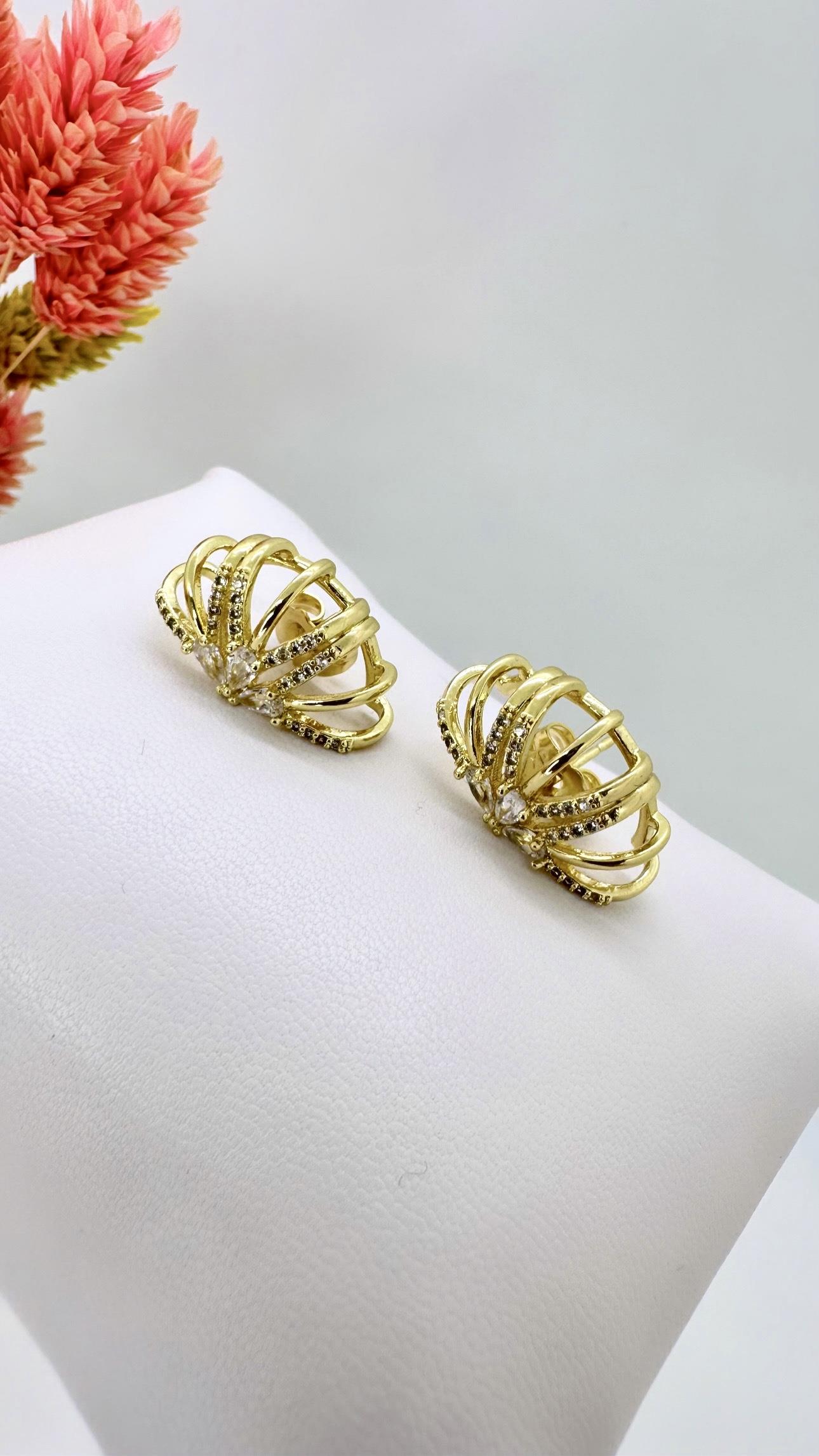 Vip 14 K Tasarım Küpe