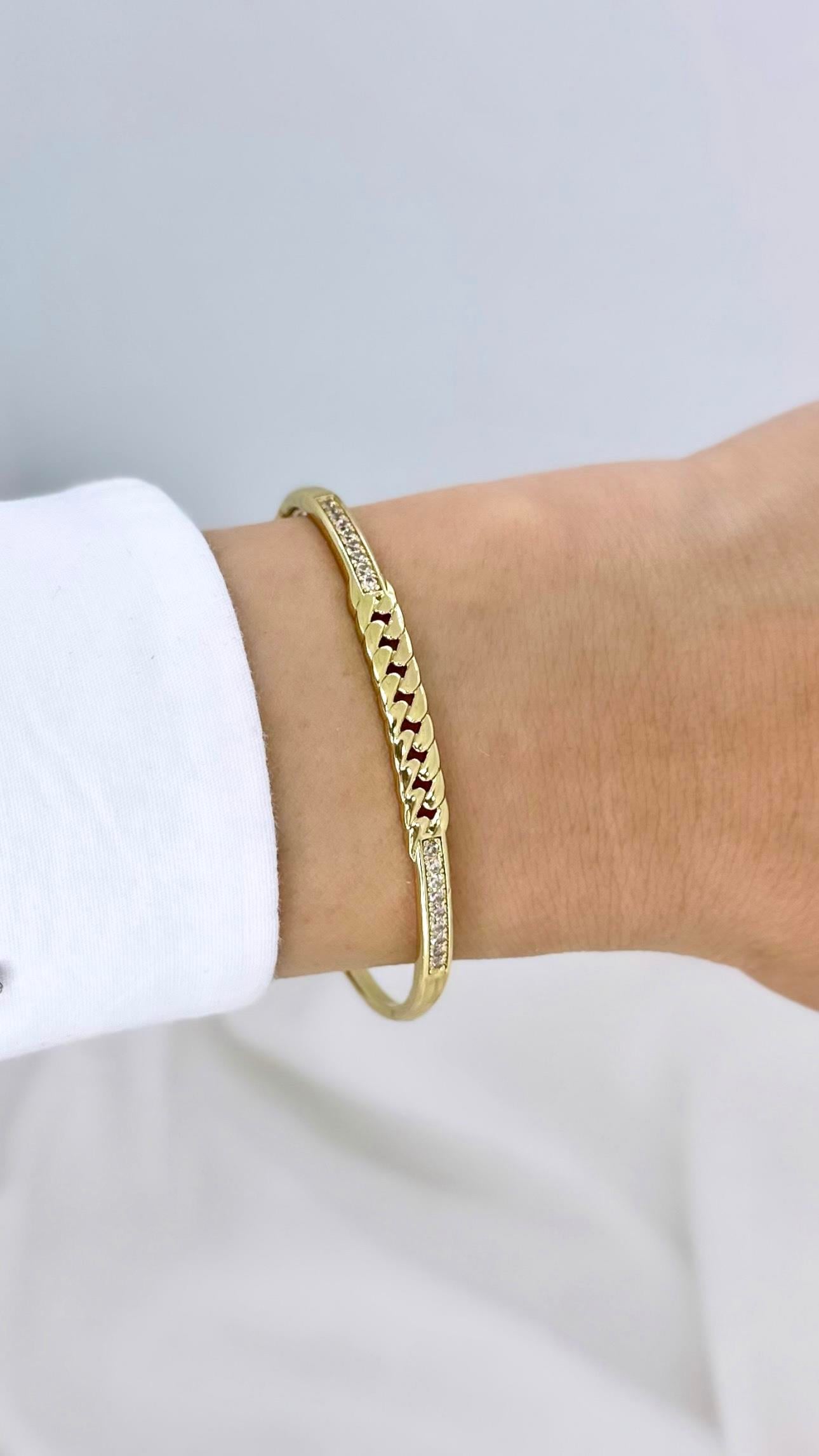 Vip 14 K Taşlı Örğü Model Kelepçe