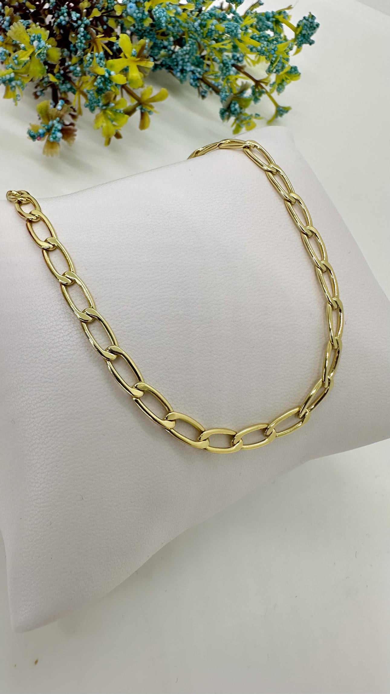 Vip 14 K Zarif Zincir Kolye 45cm