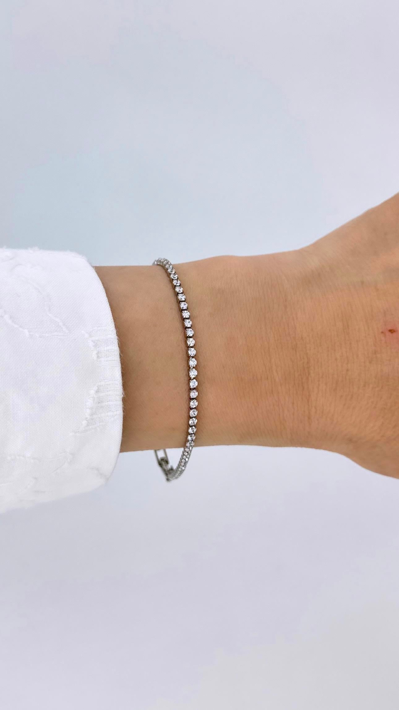 Vip Silver Altın Kaplama Suyolu Bileklik