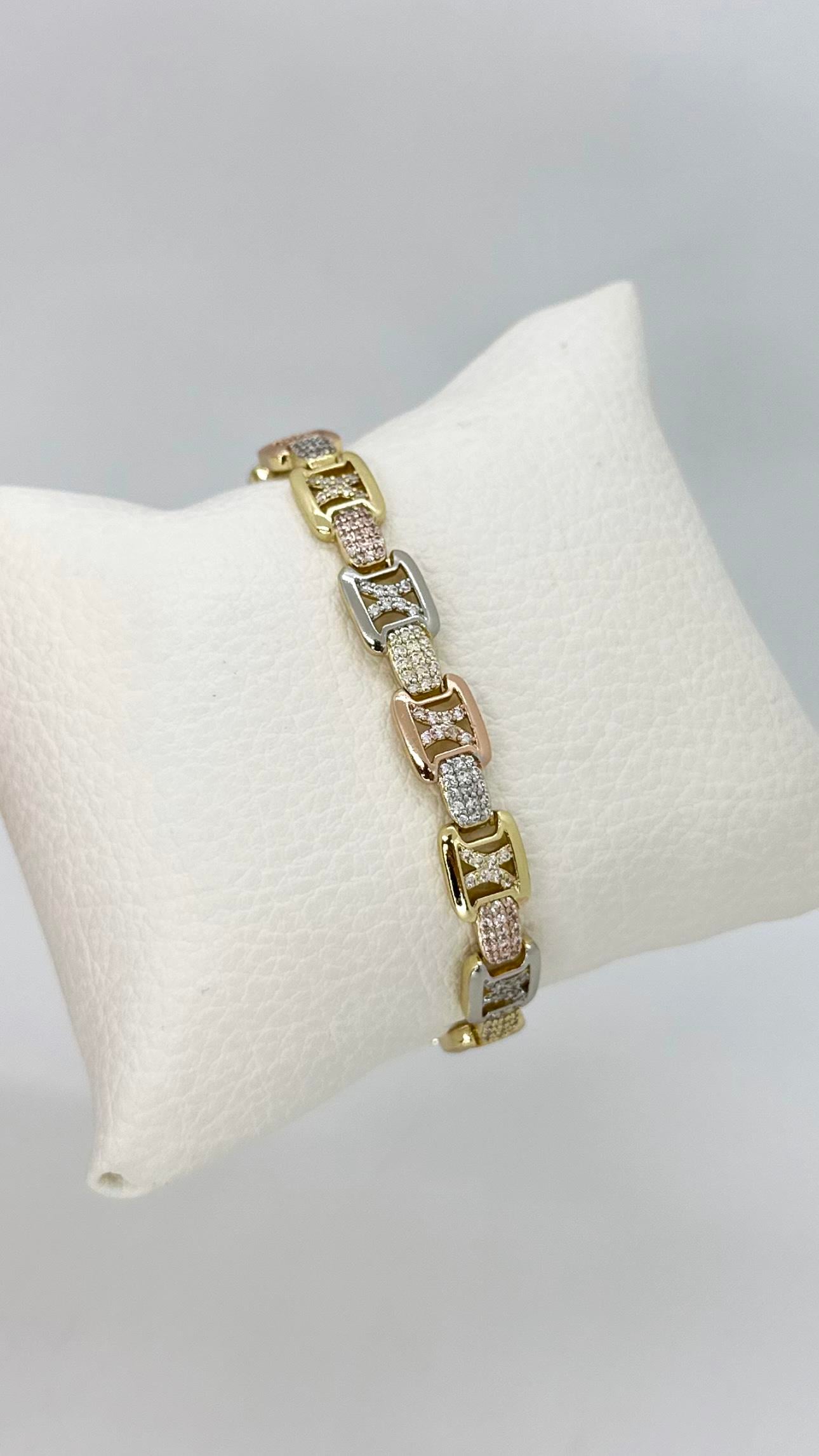 Vip Üç Renk Bileklik