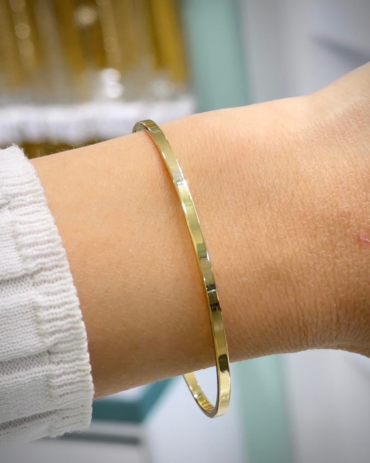 Vp 14 K Altın Kaplama Ajda Bilezik 64cm