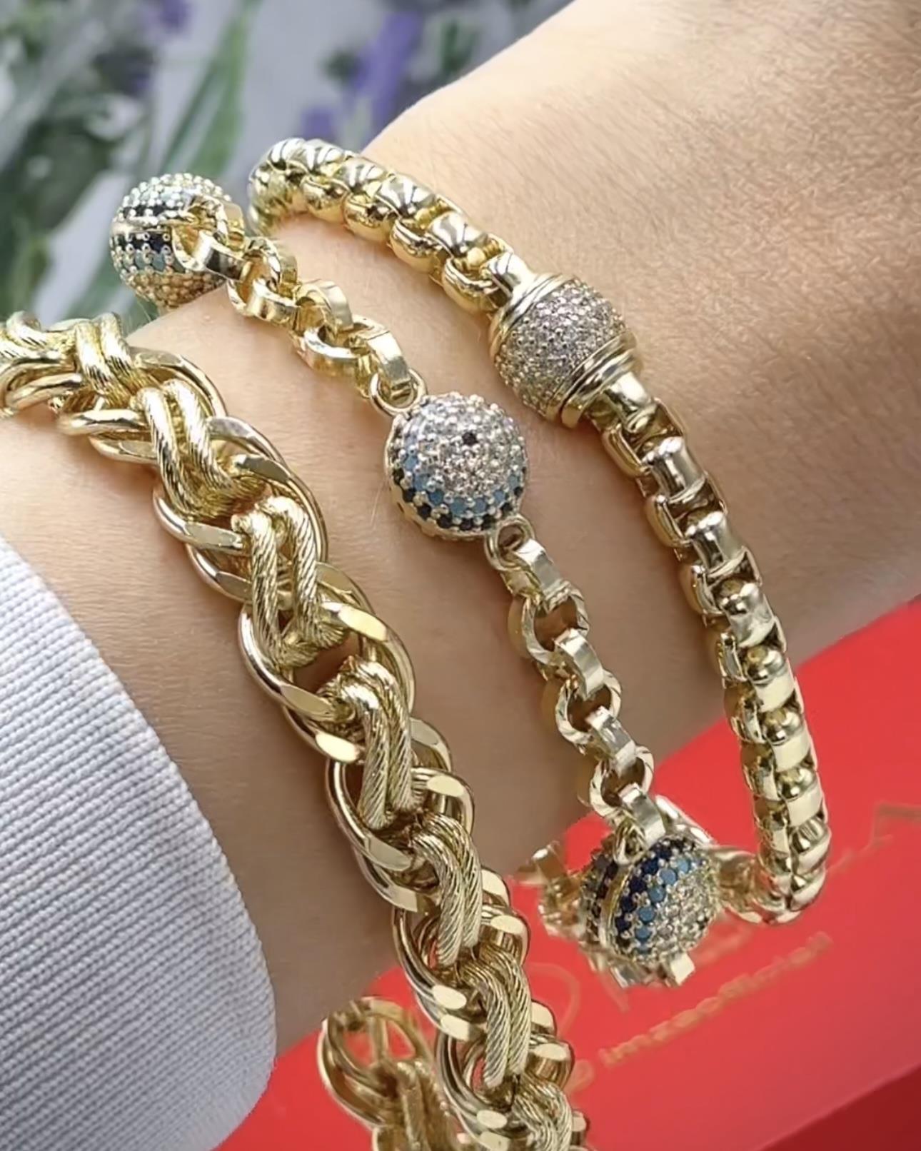 Vp 14 K Altın Kaplama Silindir Kombin Set