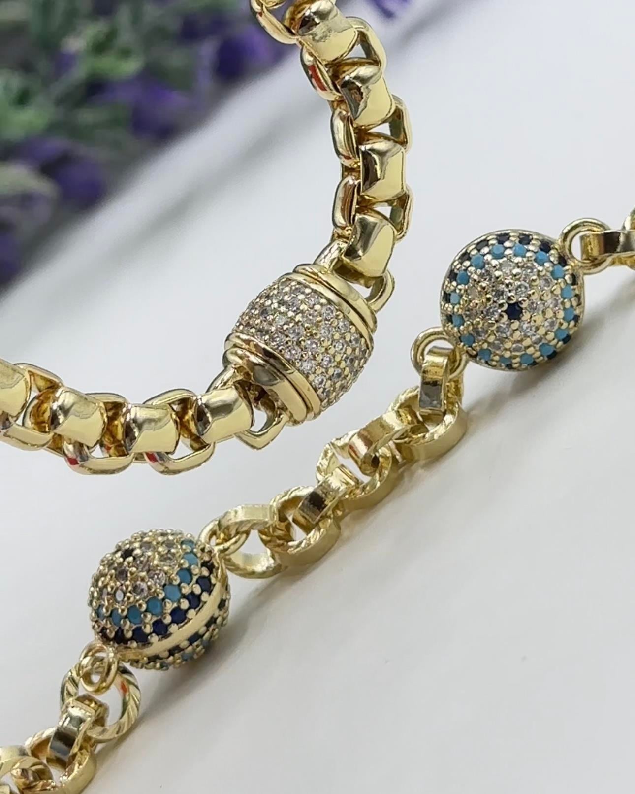 Vp 14 K Altın Kaplama Silindir Kombin Set