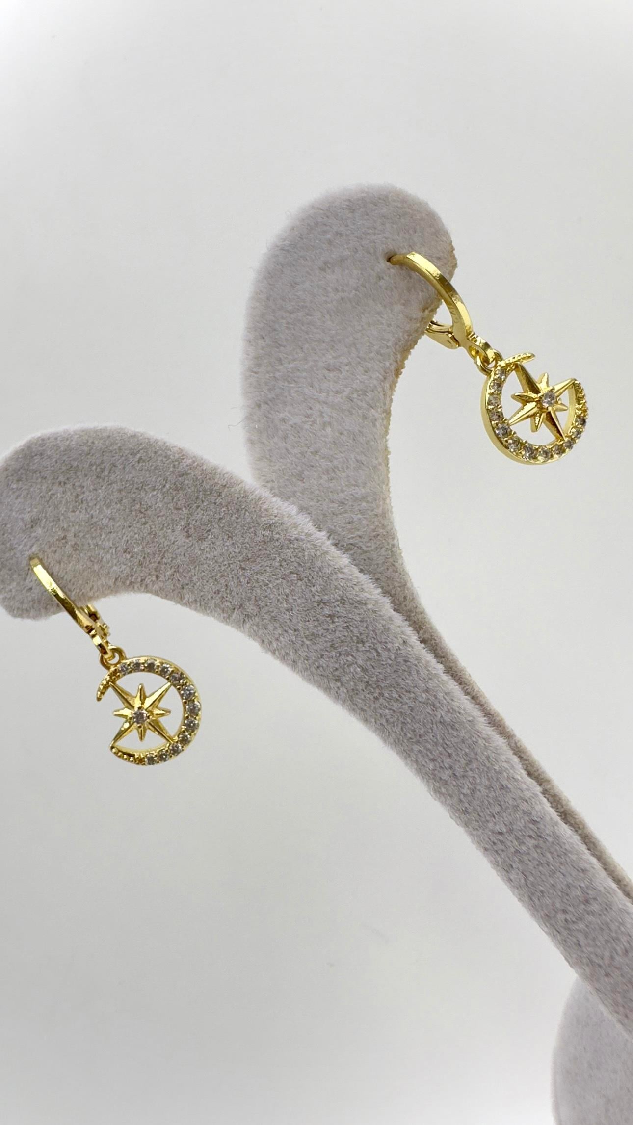 Vp 14 K Ayyıldız Model Küpe