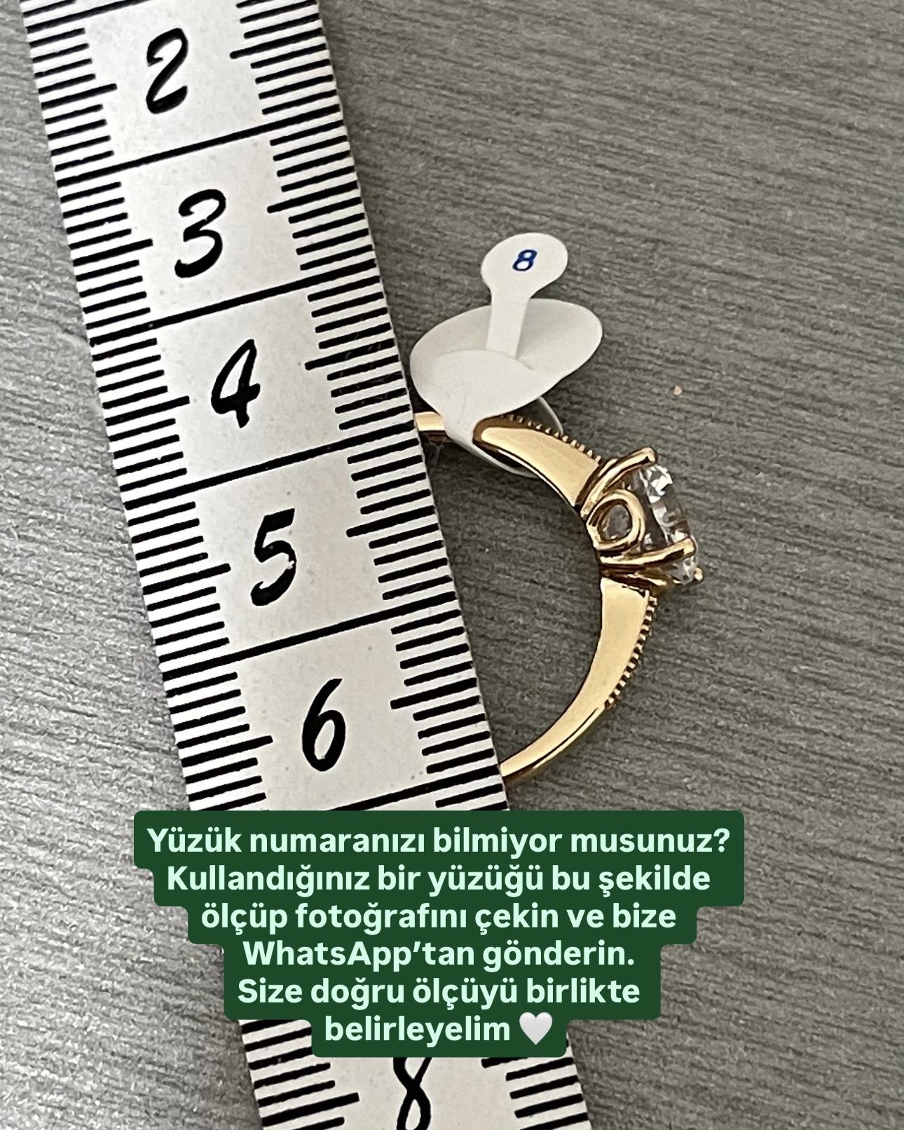 Vp 14 K Bağet Model Yüzük