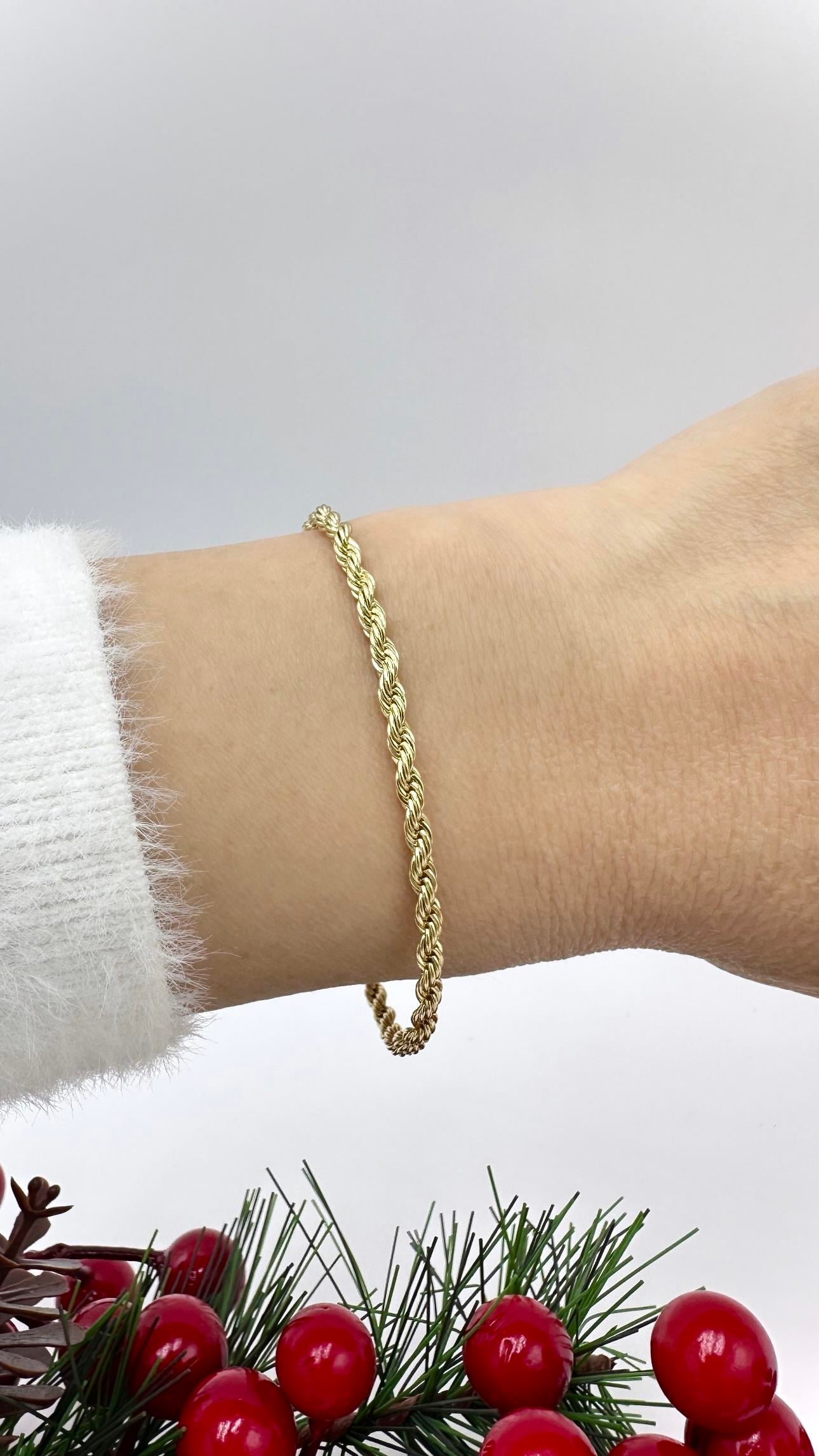 Vp 14 K Burgu Model Bileklik 3mm