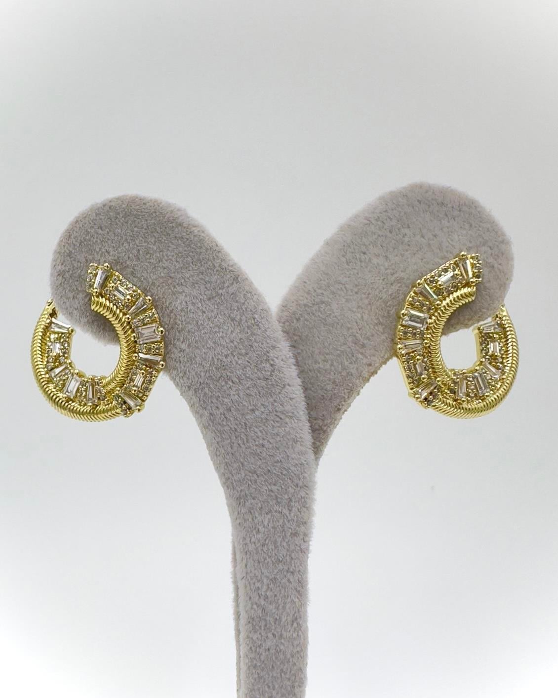 Vp 14 K Elips Tasarım Moda Küpe