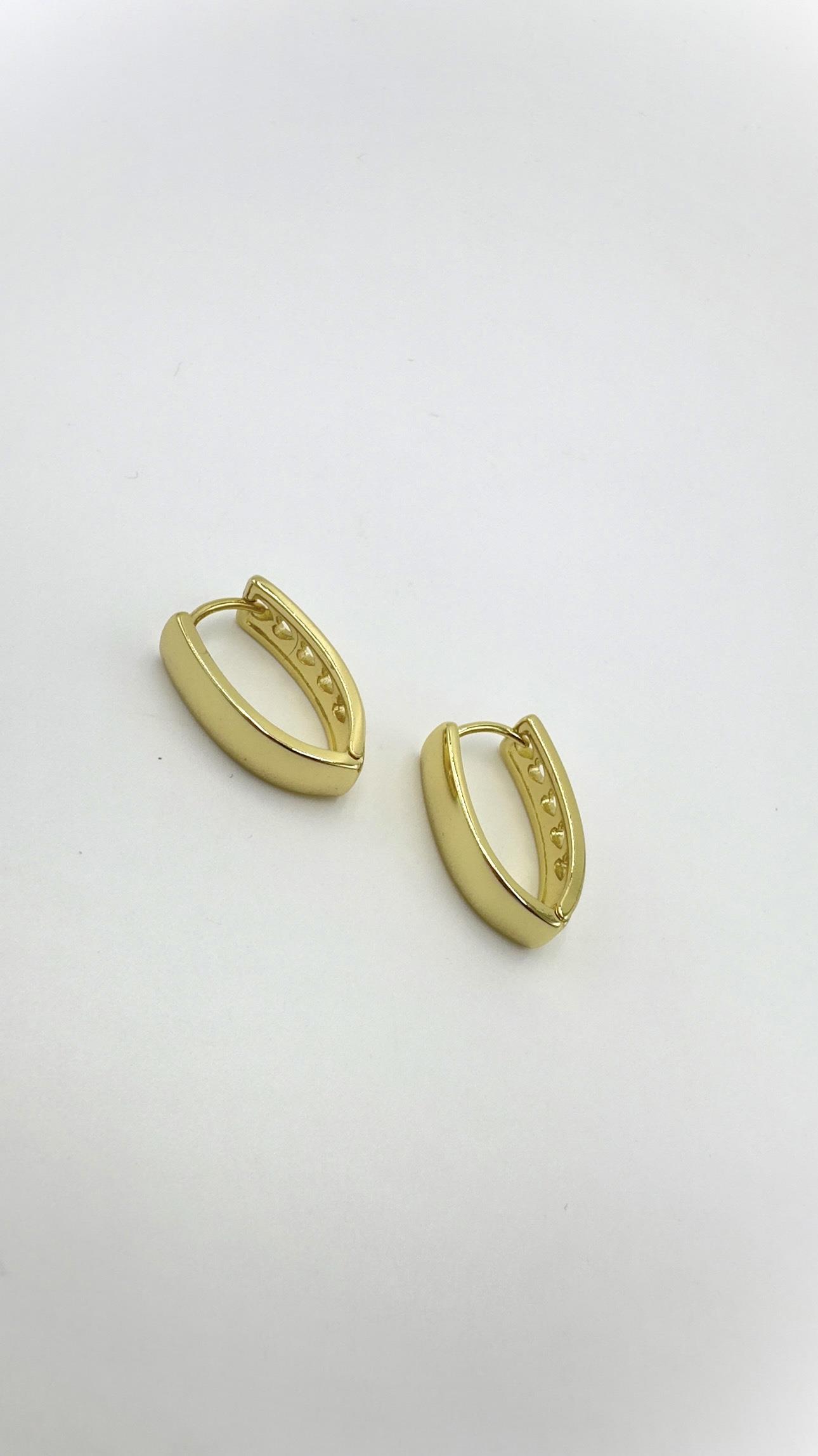 Vp 14 K Geniş Oval Model Küpe