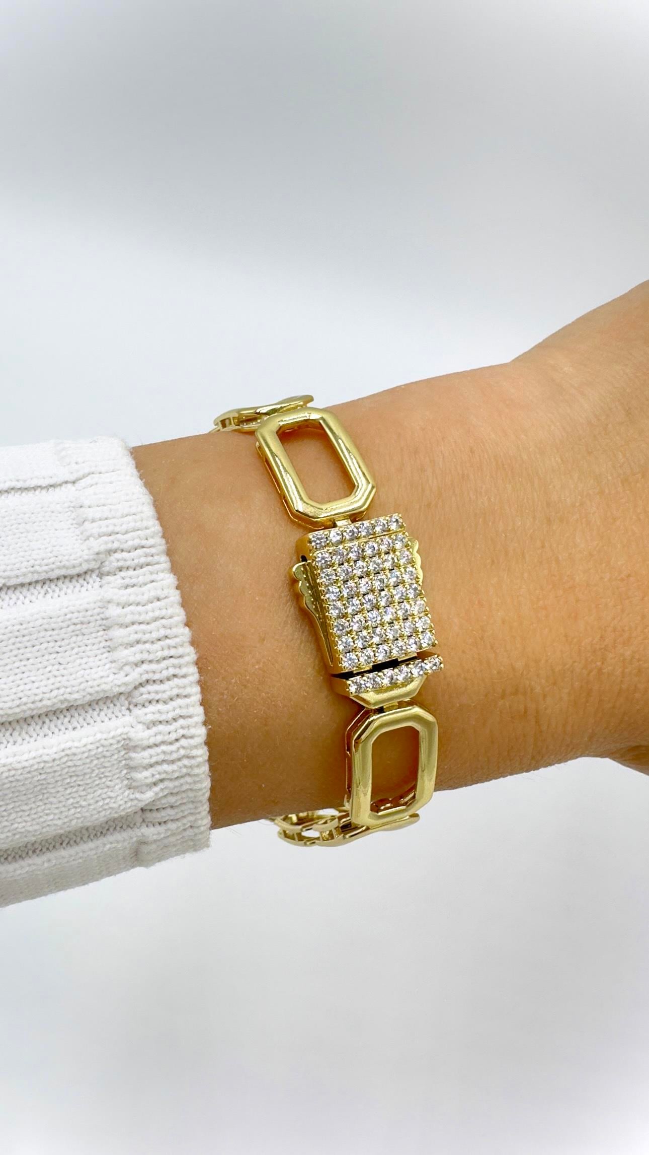 Vp 14 K Kare Model Gurmet Bileklik