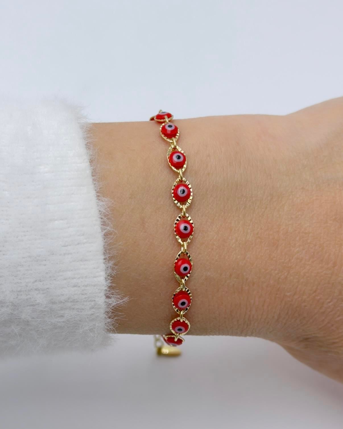 Vp 14 K Kırmızı Göz Model Bileklik