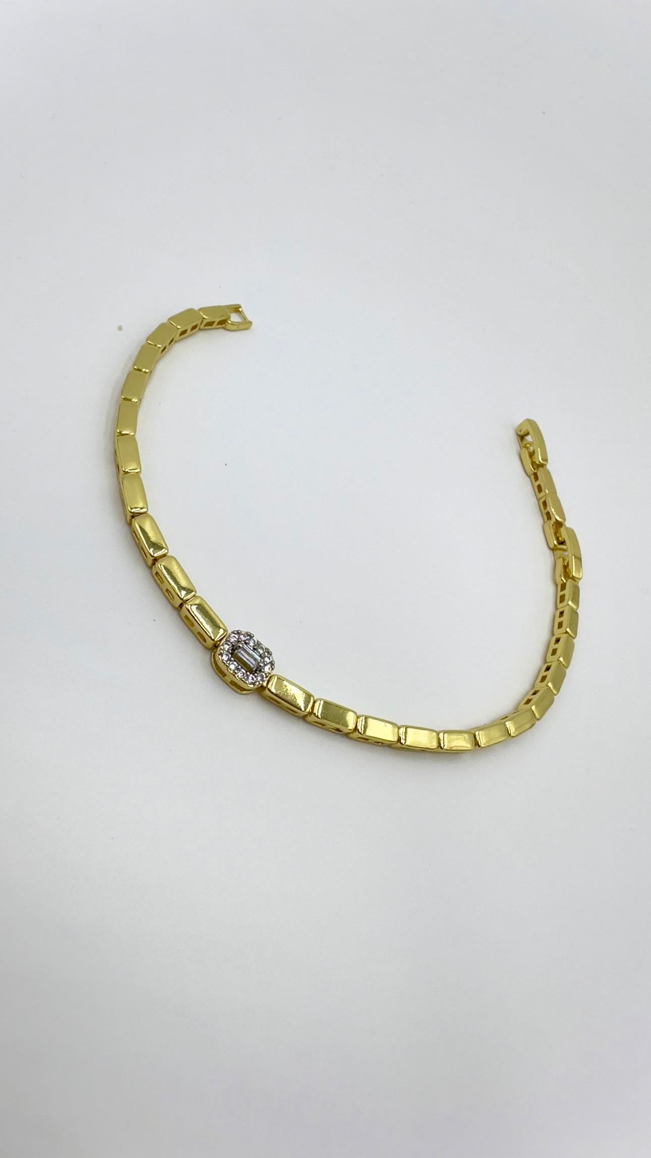 Vp 14 K Mini Baget Taşlı Bileklik