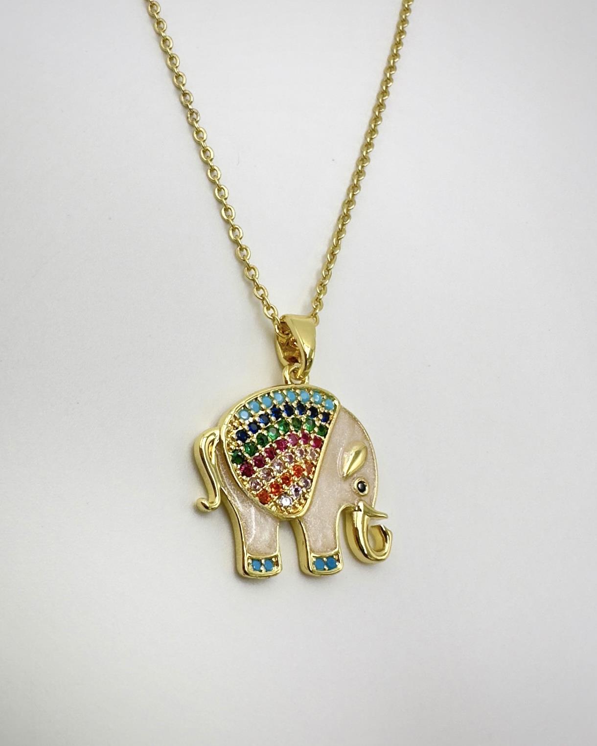 Vp 14 K Renkli Fil Model Kolye 45cm