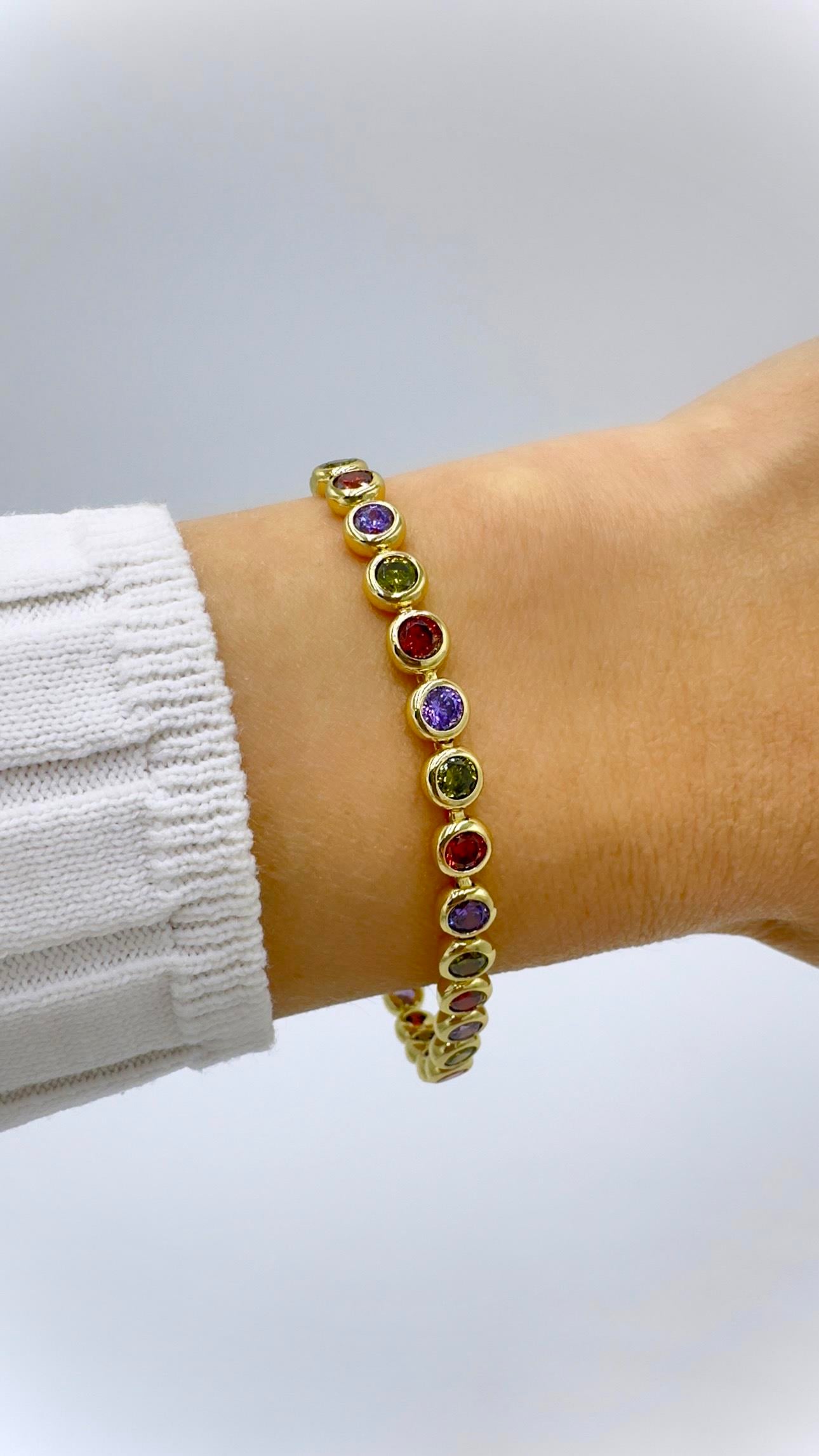 Vp 14 K Renkli Suyolu Model Bileklik