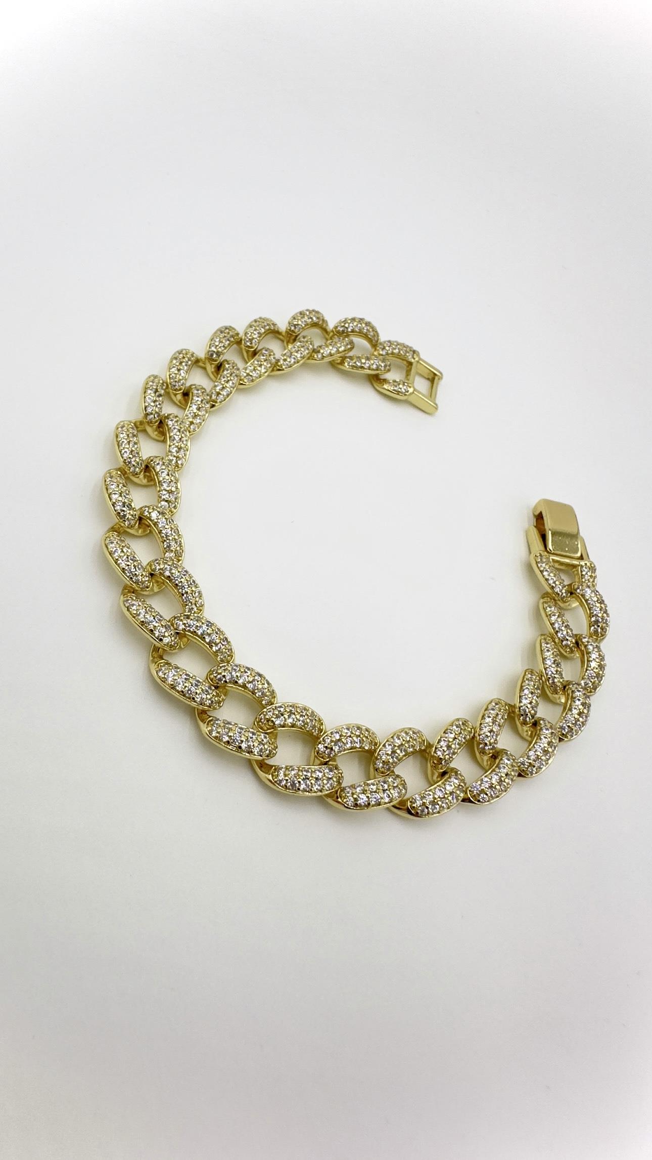 Vp 14 K Tam Taşlı Gurmet Bileklik