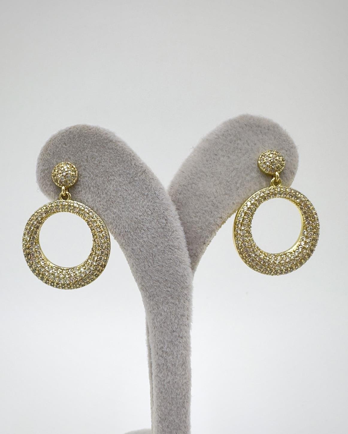 Vp 14 K Taşlı O Model Küpe